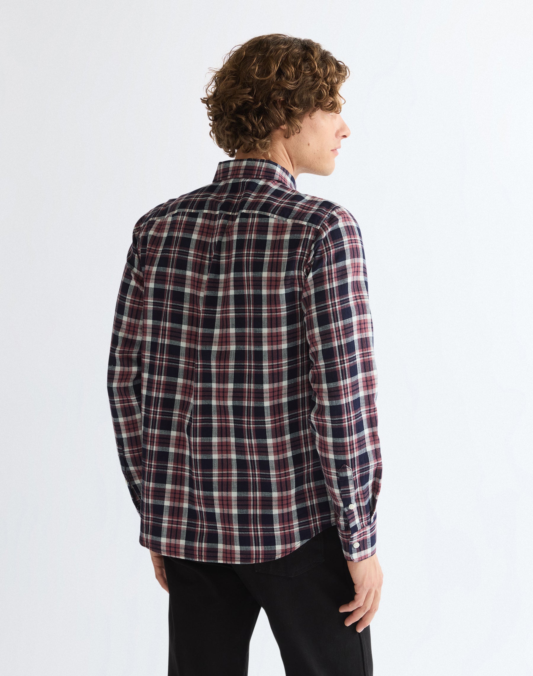 Langarmhemd 1 Pkt in Rose Indigo Hemden Wrangler