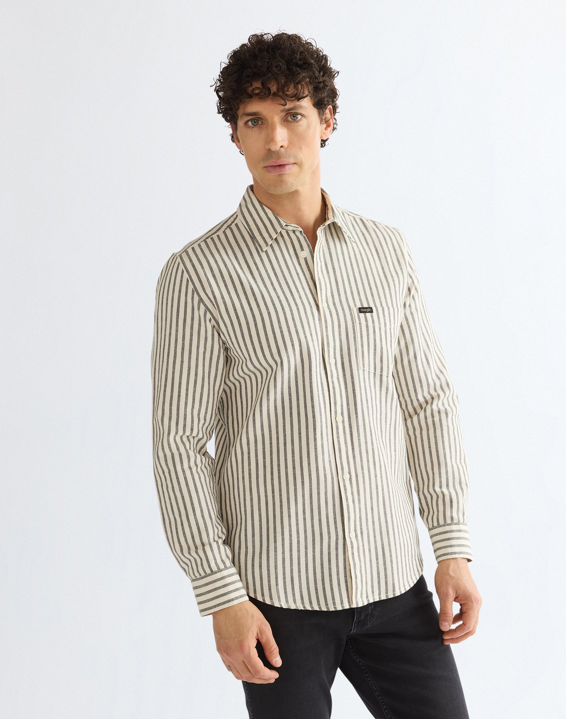 Langarmhemd 1 Pkt in Rosin Hemden Wrangler