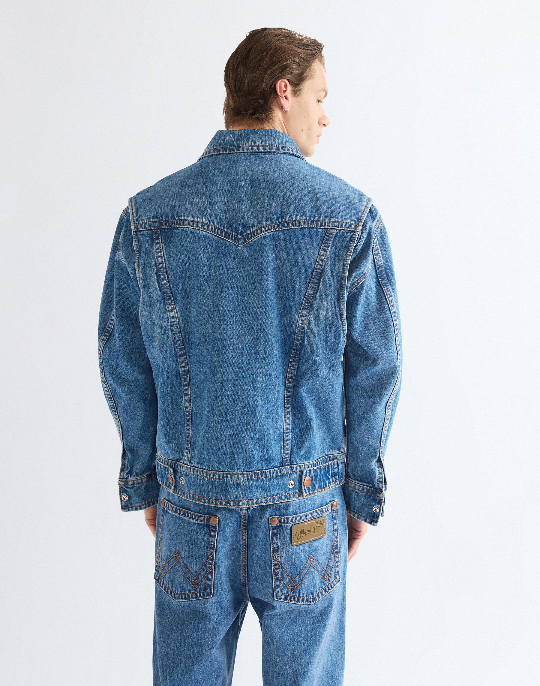 Jeansjacke Super in Cowboy Fade Jacken Wrangler