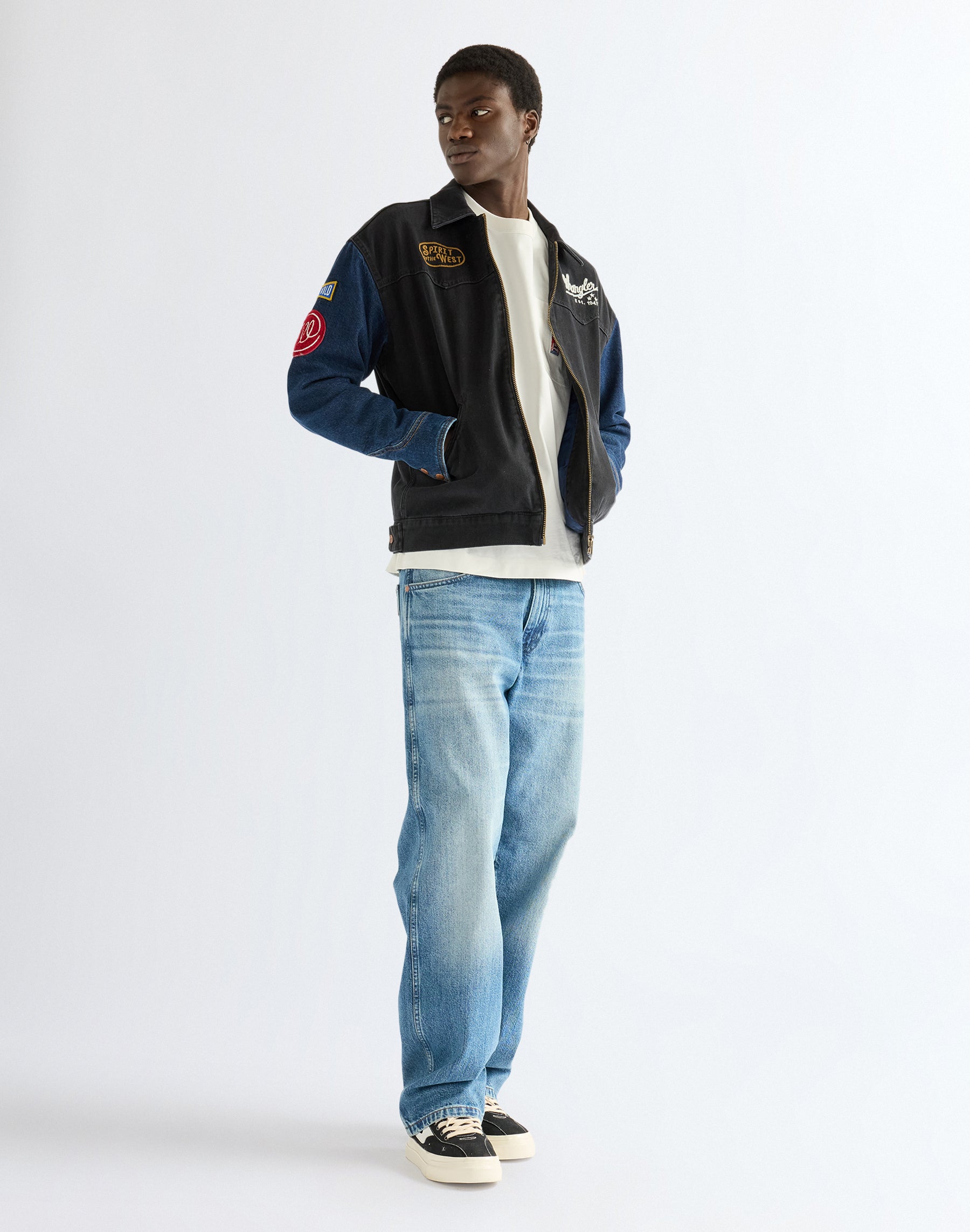Jeansjacke Trailrider in Morning Wash Jacken Wrangler