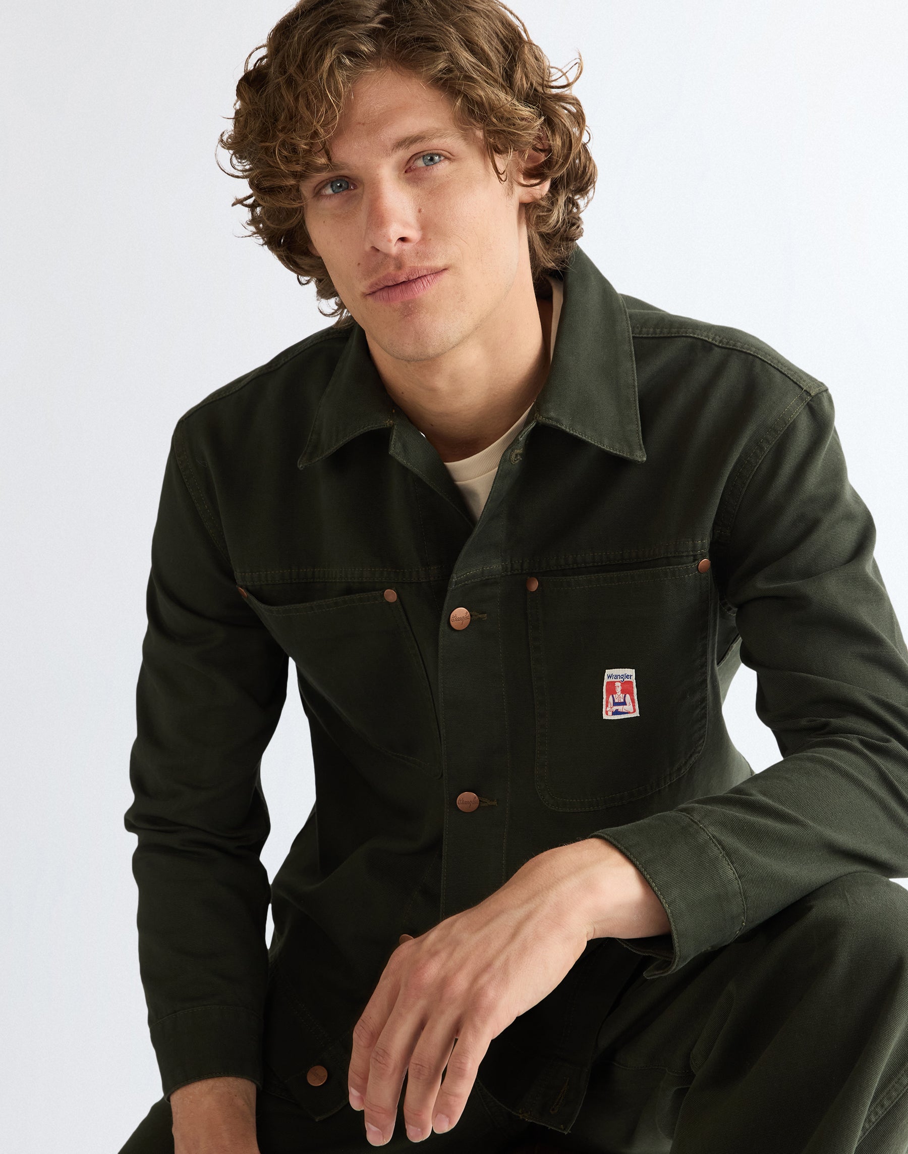 Overshirt Overshirt in Rosin Hemden Wrangler