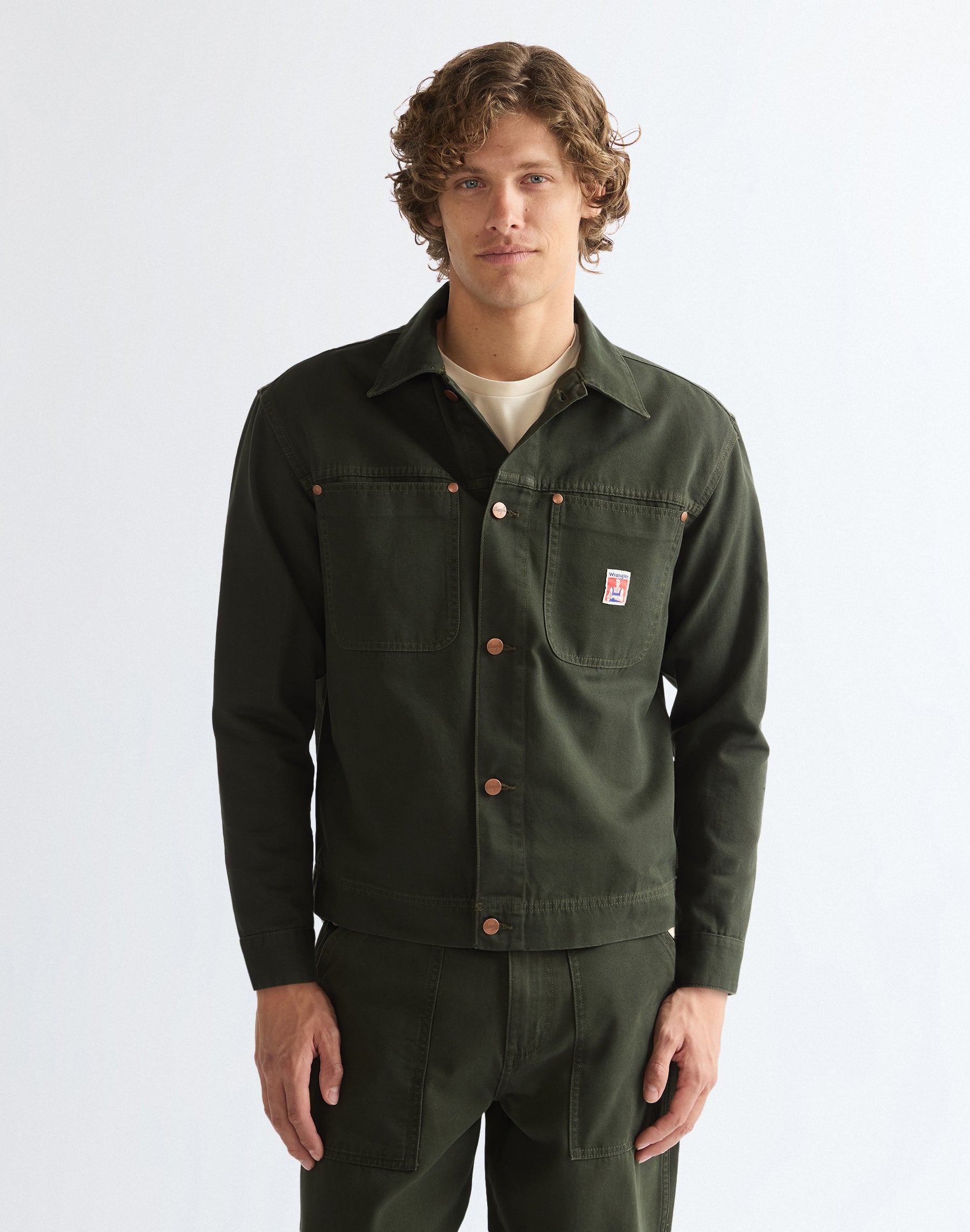 Overshirt Overshirt in Rosin Hemden Wrangler