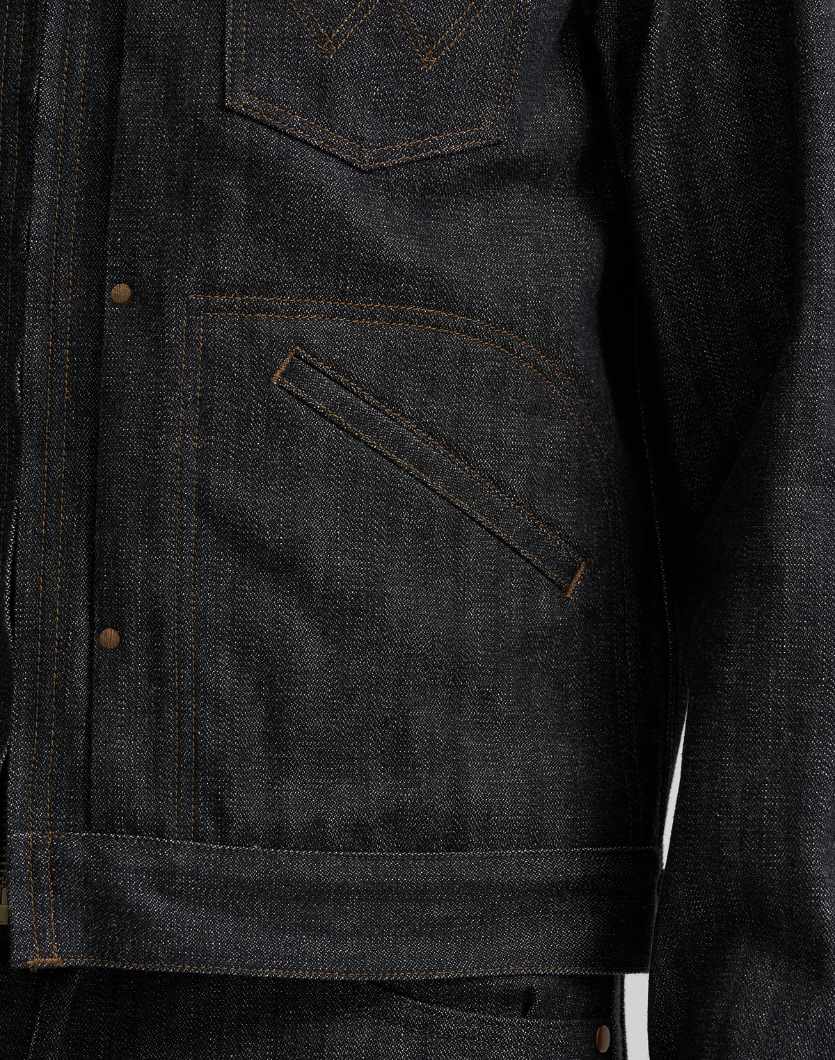Jeansjacke 11MJZ in Black Raw Jacken Wrangler