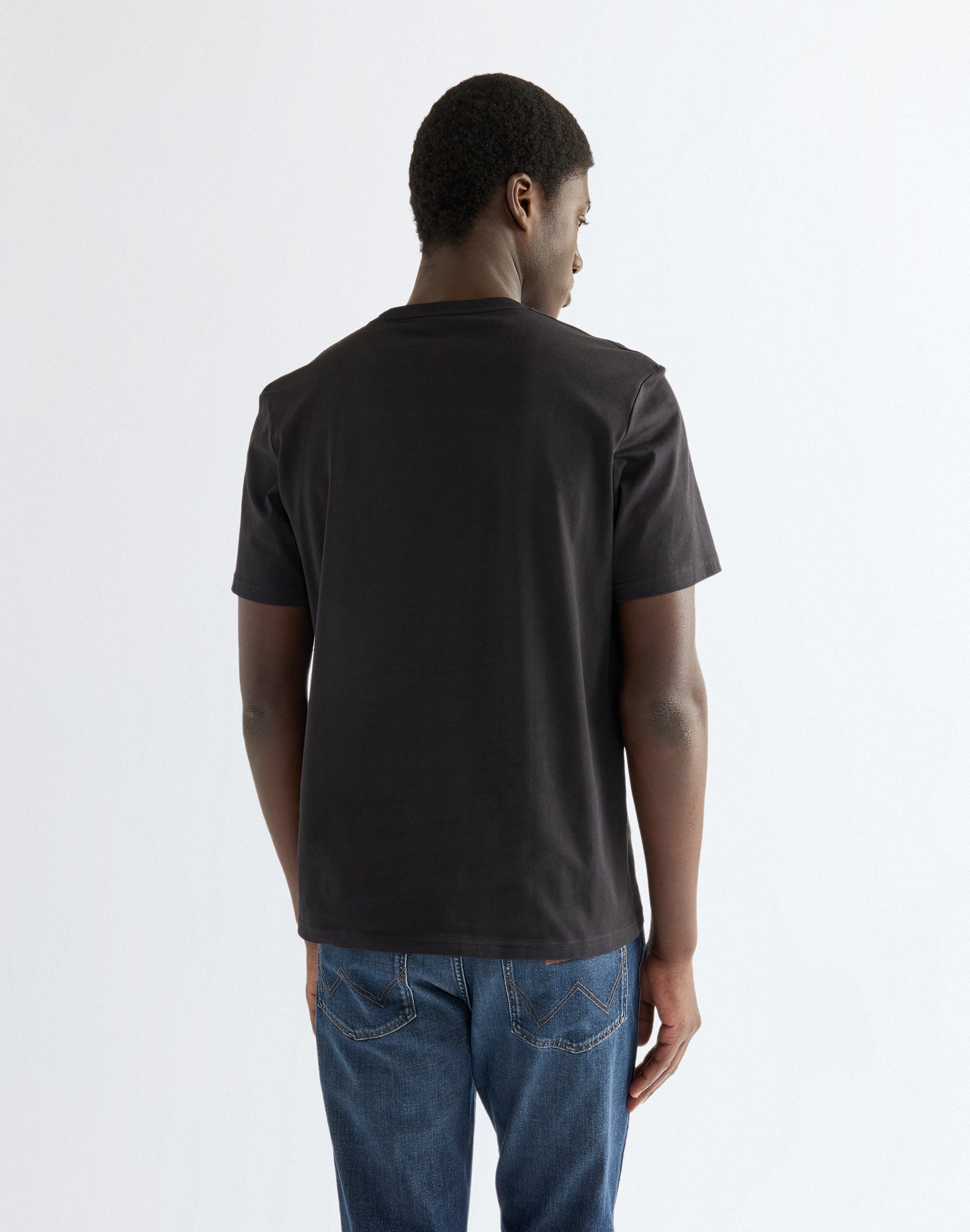 T-Shirt Americana in Black Beauty T-Shirts Wrangler