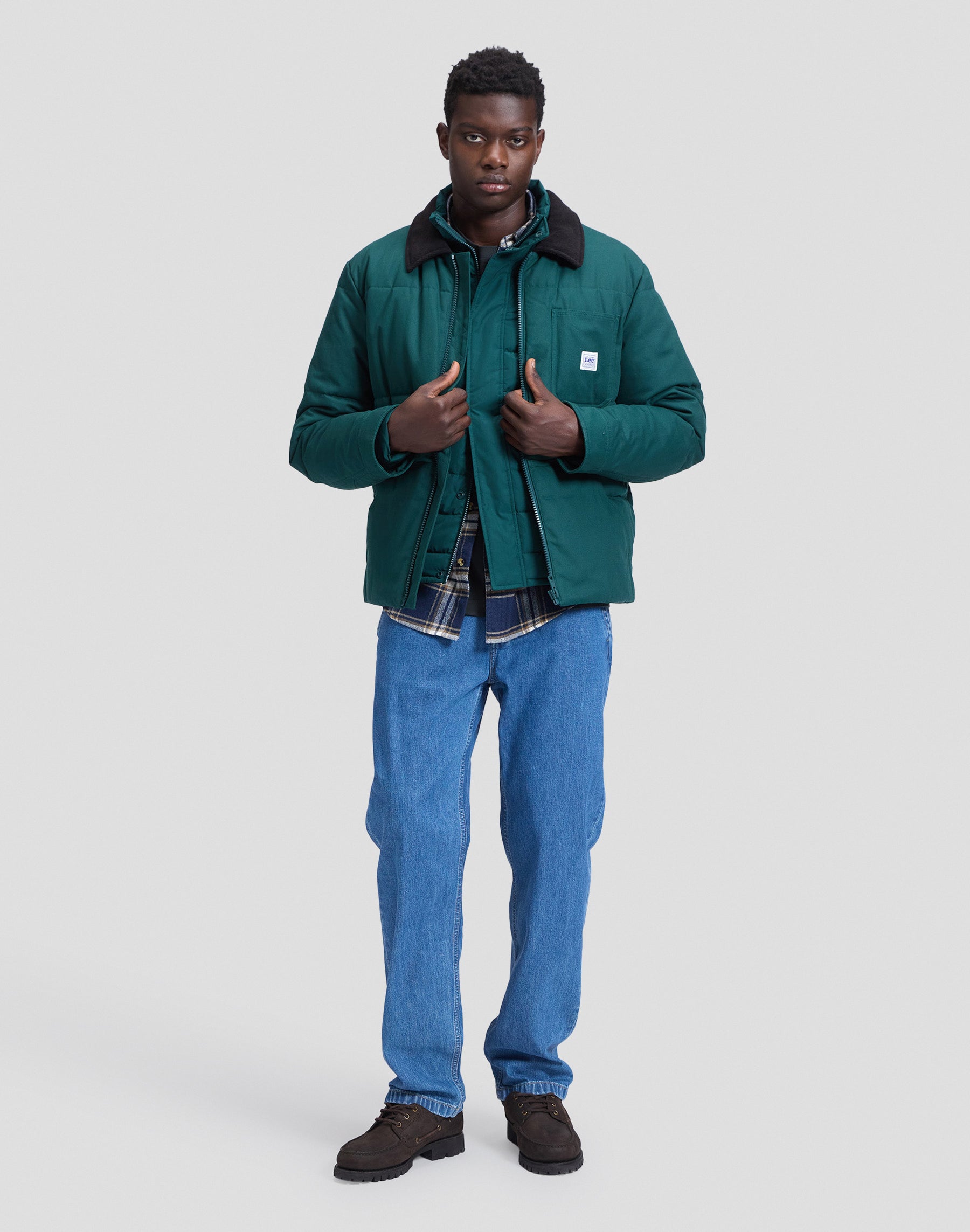 Winterjacke Workwear Puffer in Ponderosa Pine Jacken Lee