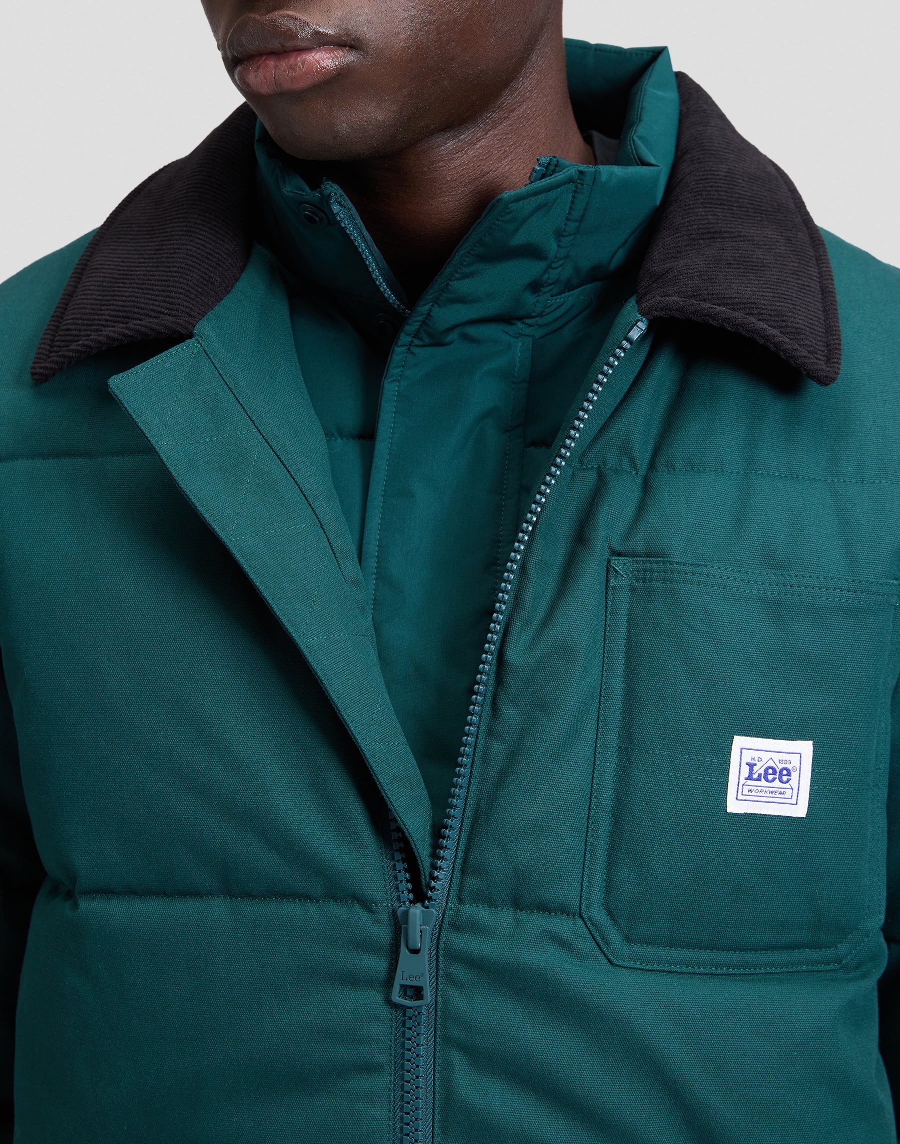 Winterjacke Workwear Puffer in Ponderosa Pine Jacken Lee