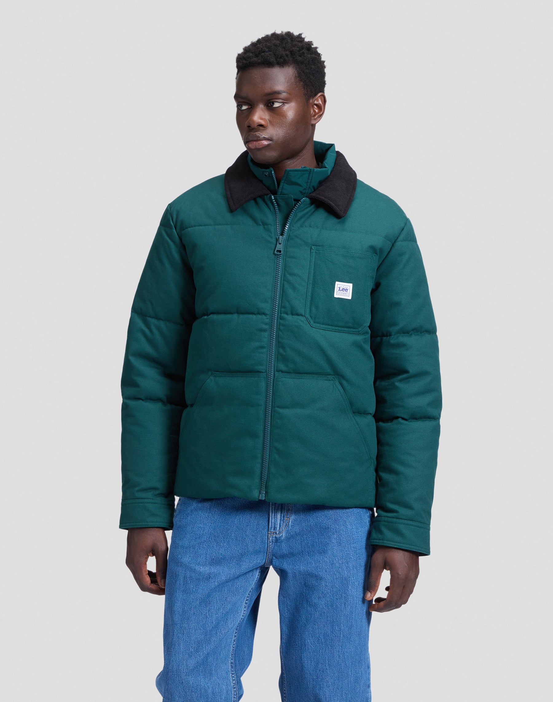 Winterjacke Workwear Puffer in Ponderosa Pine Jacken Lee