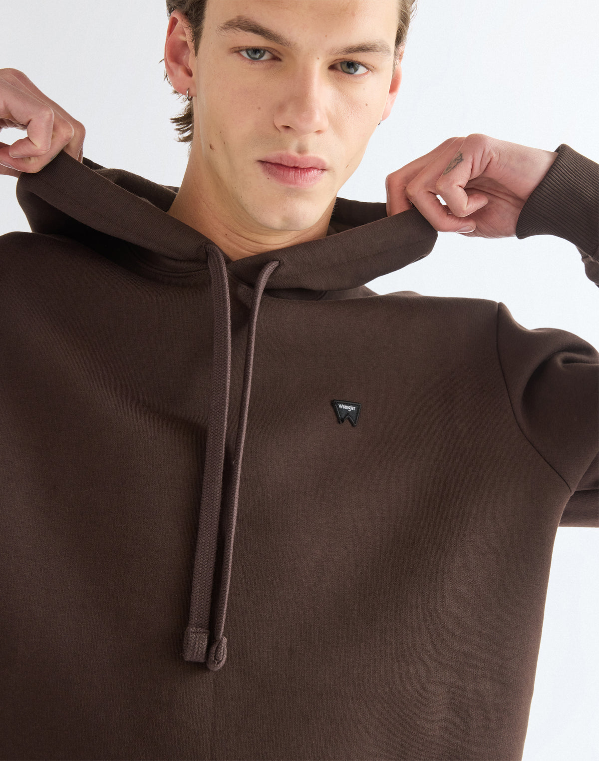 Kapuzenpullover Sign Off in Chocolate Torte Kapuzenpullover Wrangler