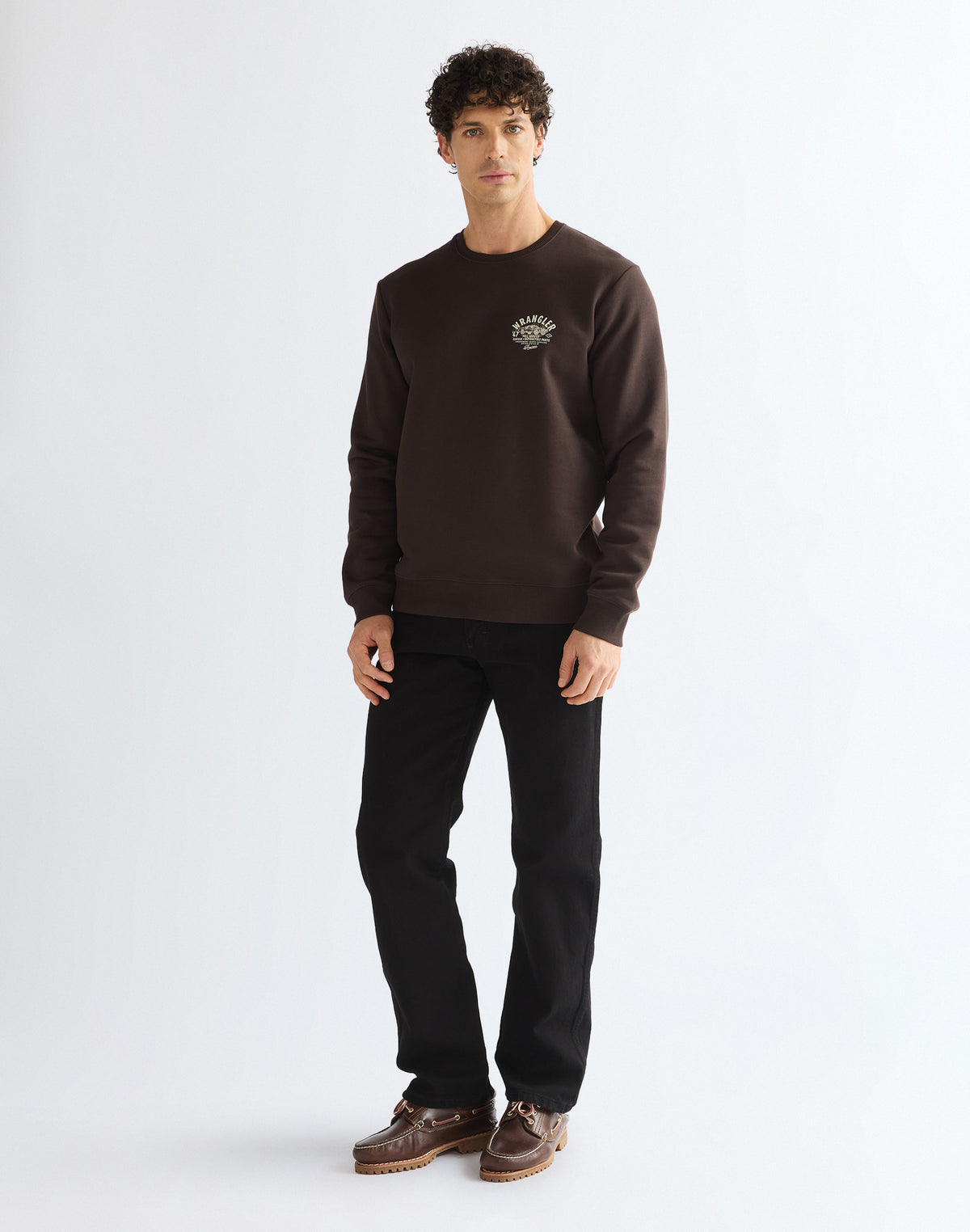 Sweatshirt Small Graphic in Chocolate Torte Sweatshirts Wrangler