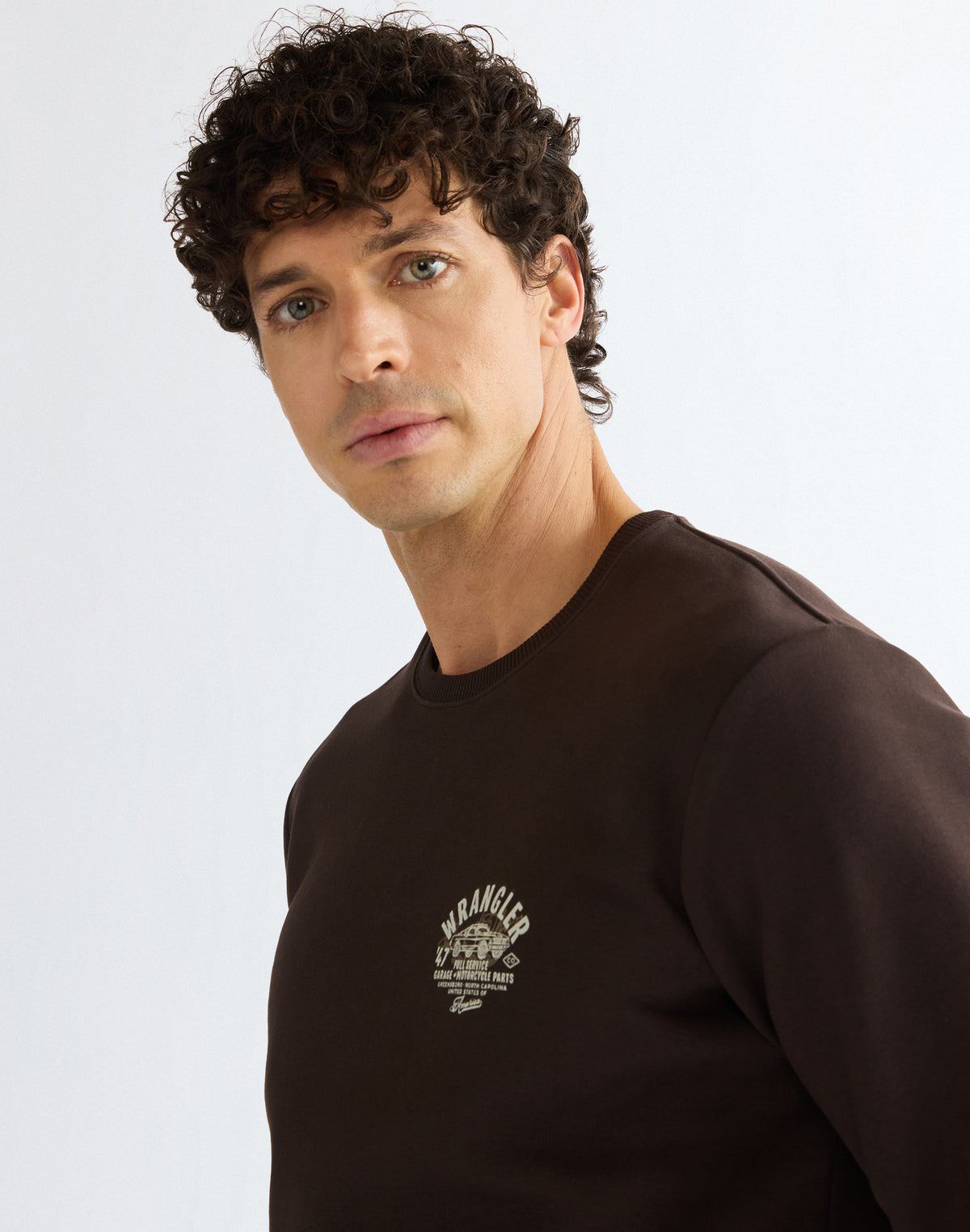 Sweatshirt Small Graphic in Chocolate Torte Sweatshirts Wrangler