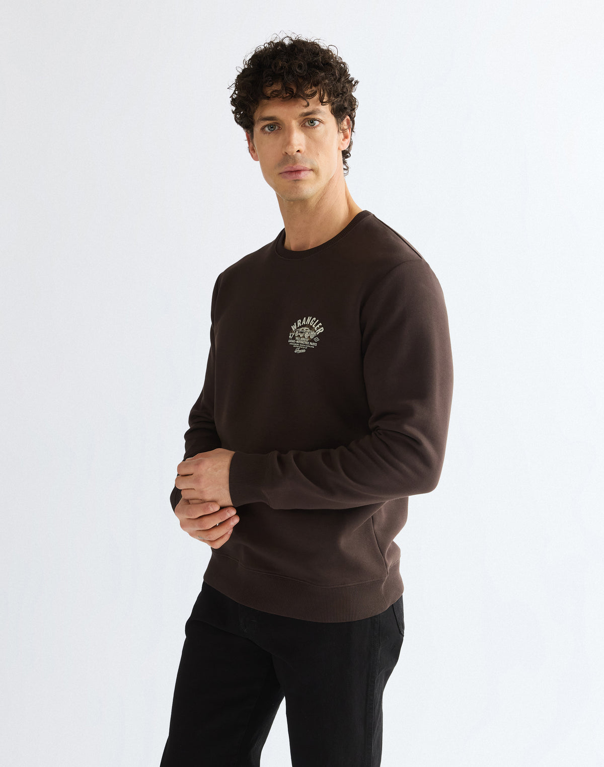Sweatshirt Small Graphic in Chocolate Torte Sweatshirts Wrangler
