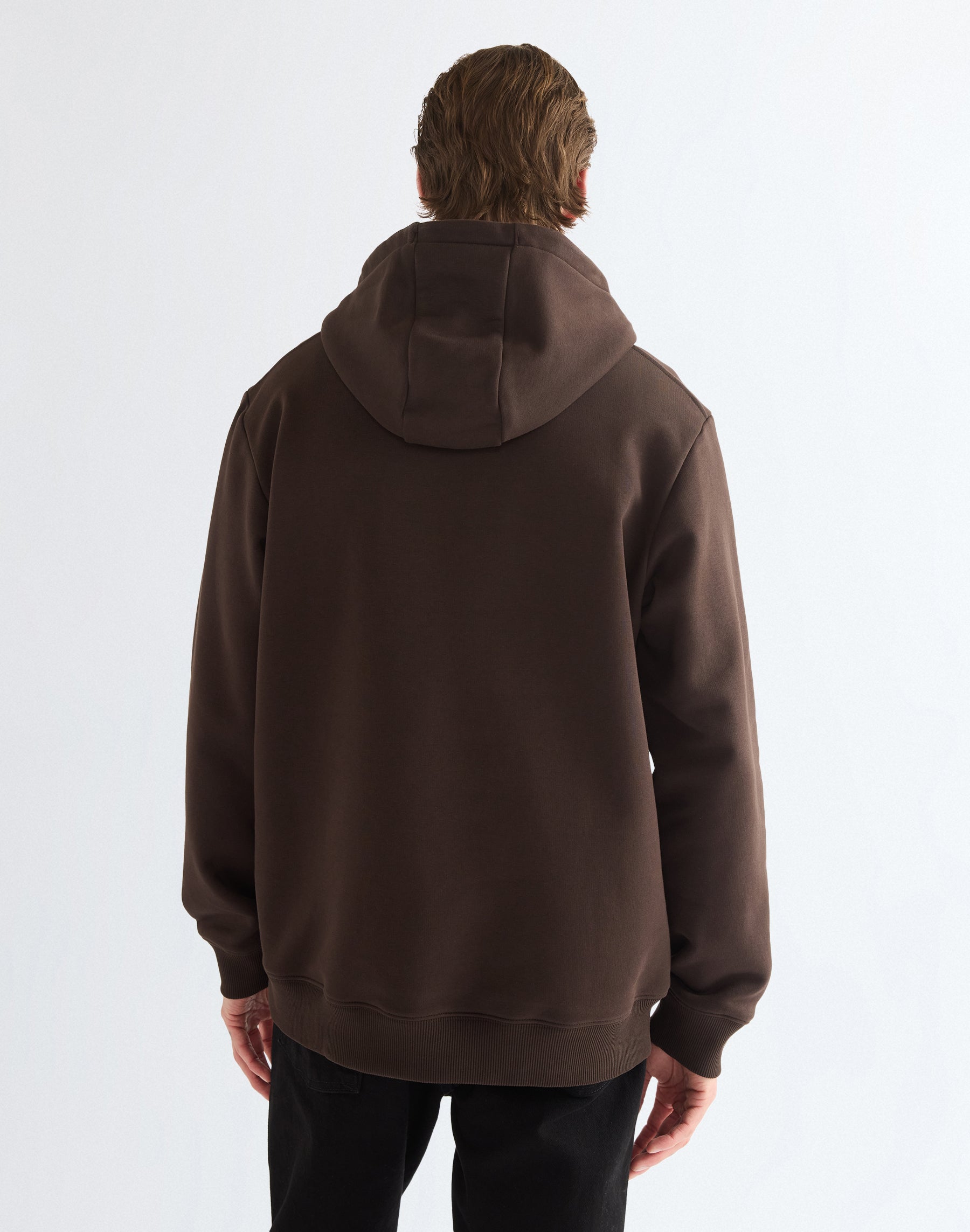 Kapuzenpullover Embroidery in Chocolate Torte Kapuzenpullover Wrangler