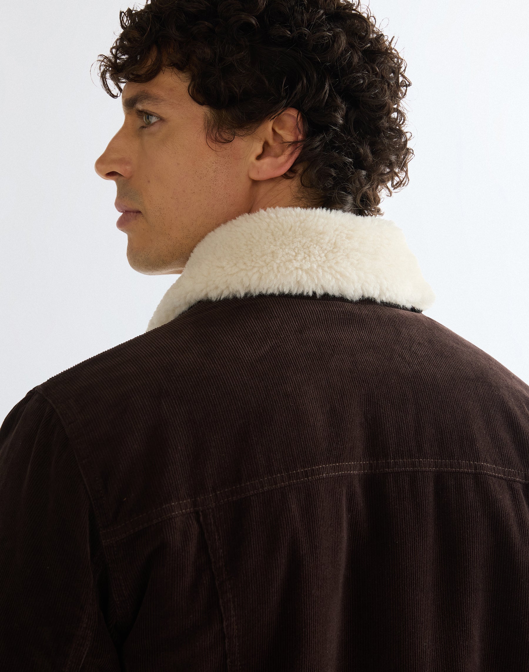Sherpajacke Wrange in Chocolate Torte Jacken Wrangler