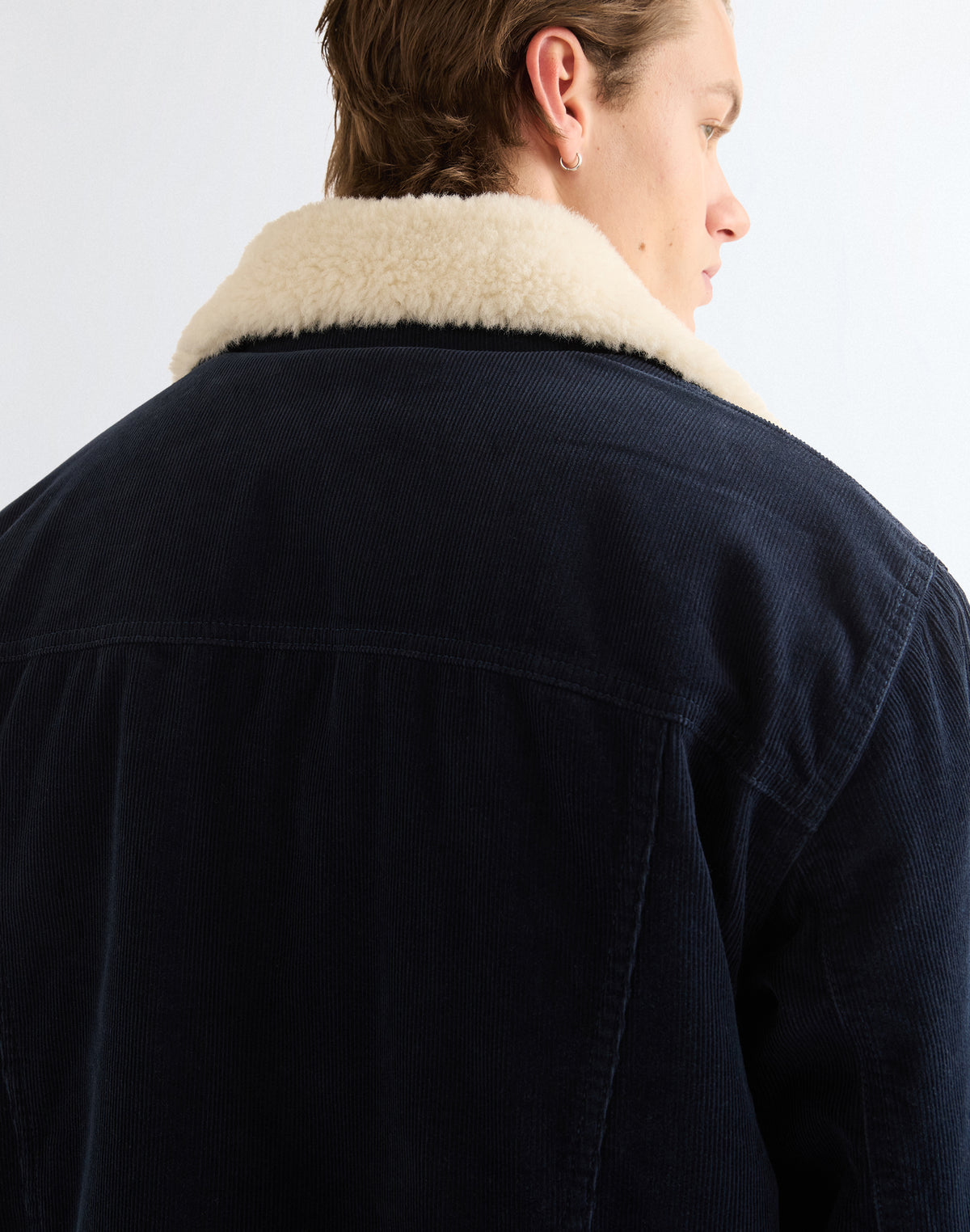 Sherpajacke Wrange in Dark Sapphire Jacken Wrangler