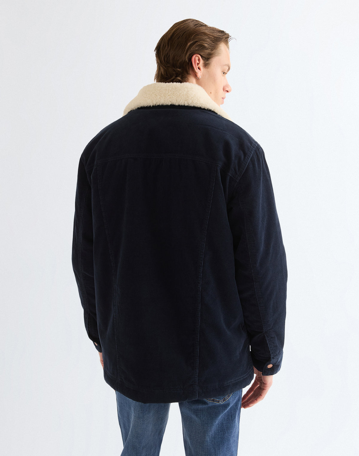 Sherpajacke Wrange in Dark Sapphire Jacken Wrangler