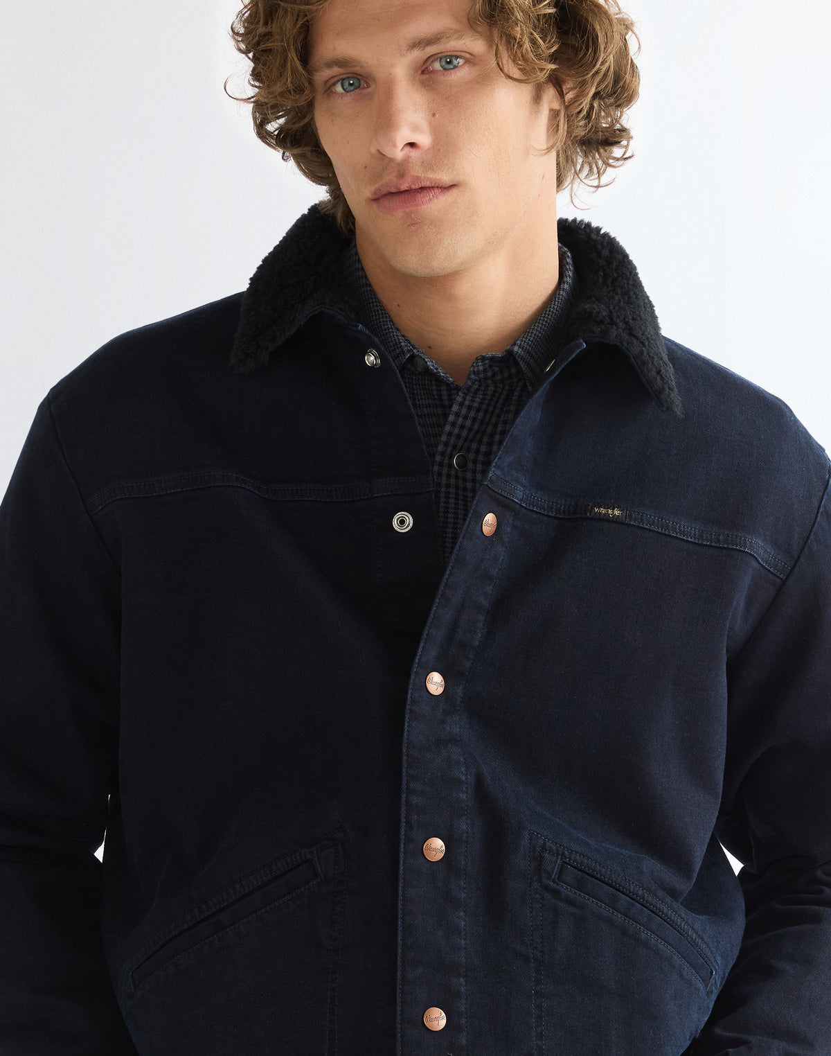 Jeansjacke Buffalo Trace in Glacier Blue Jacken Wrangler