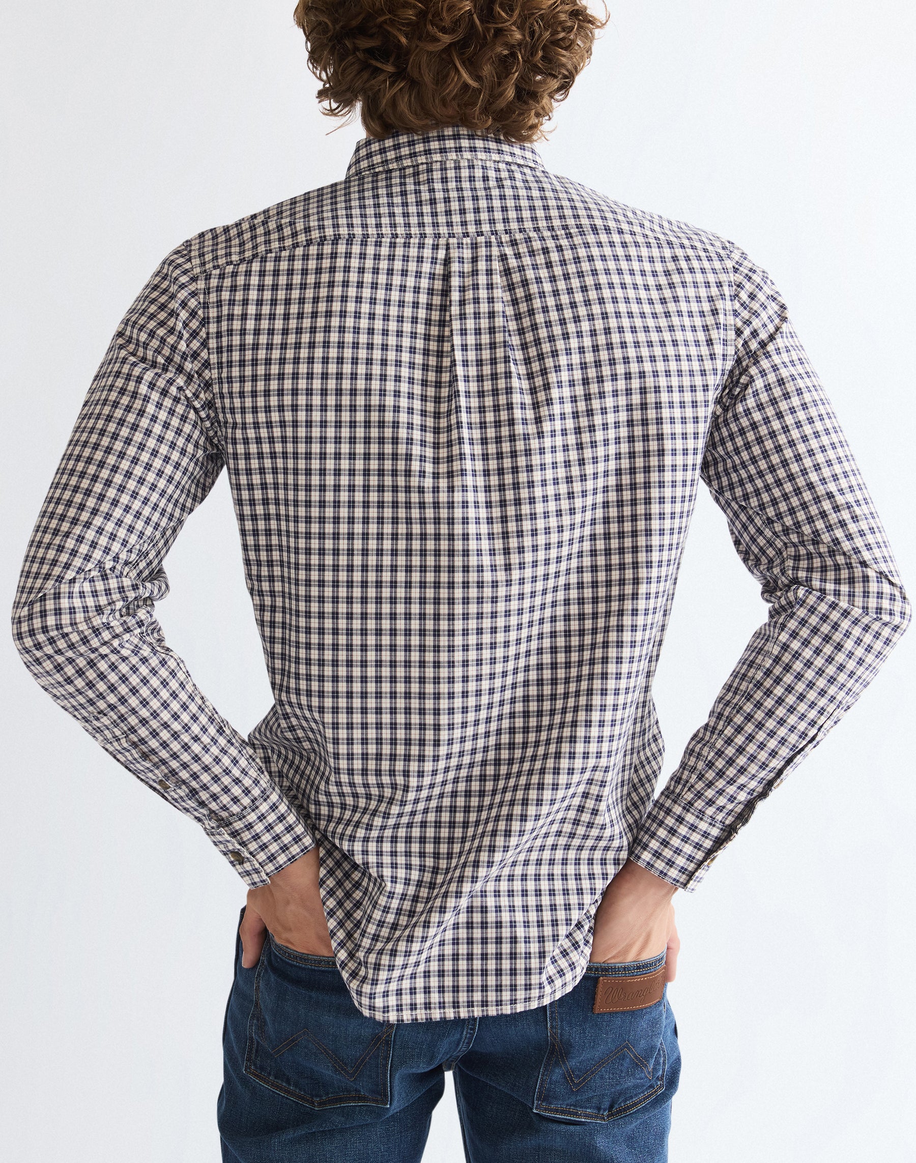 Langarmhemd 1 Pkt in Rose Brown Hemden Wrangler