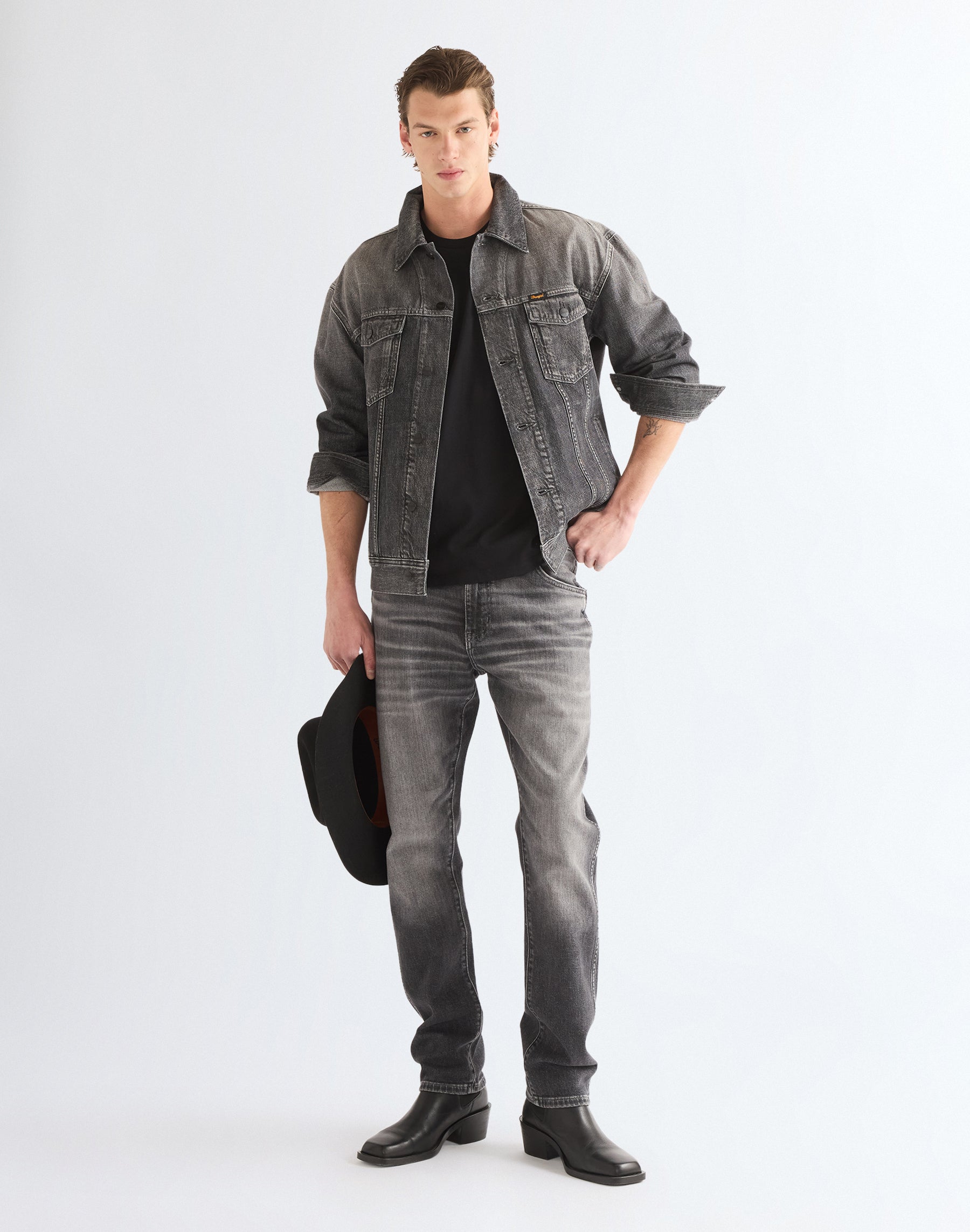 Jeans Redford in Smoky Granite Jeans Wrangler