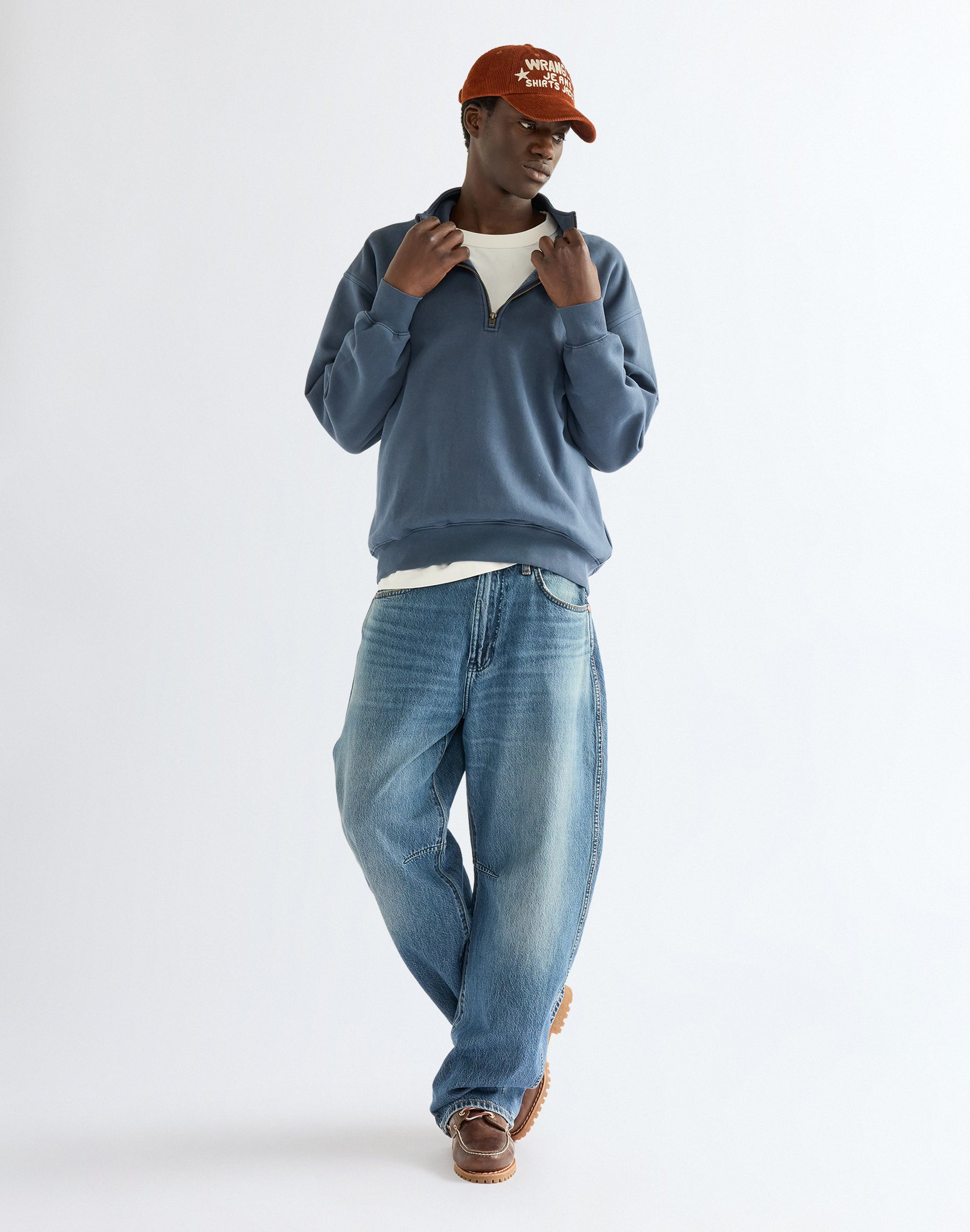 Cap Corduroy in Cognac Caps Wrangler