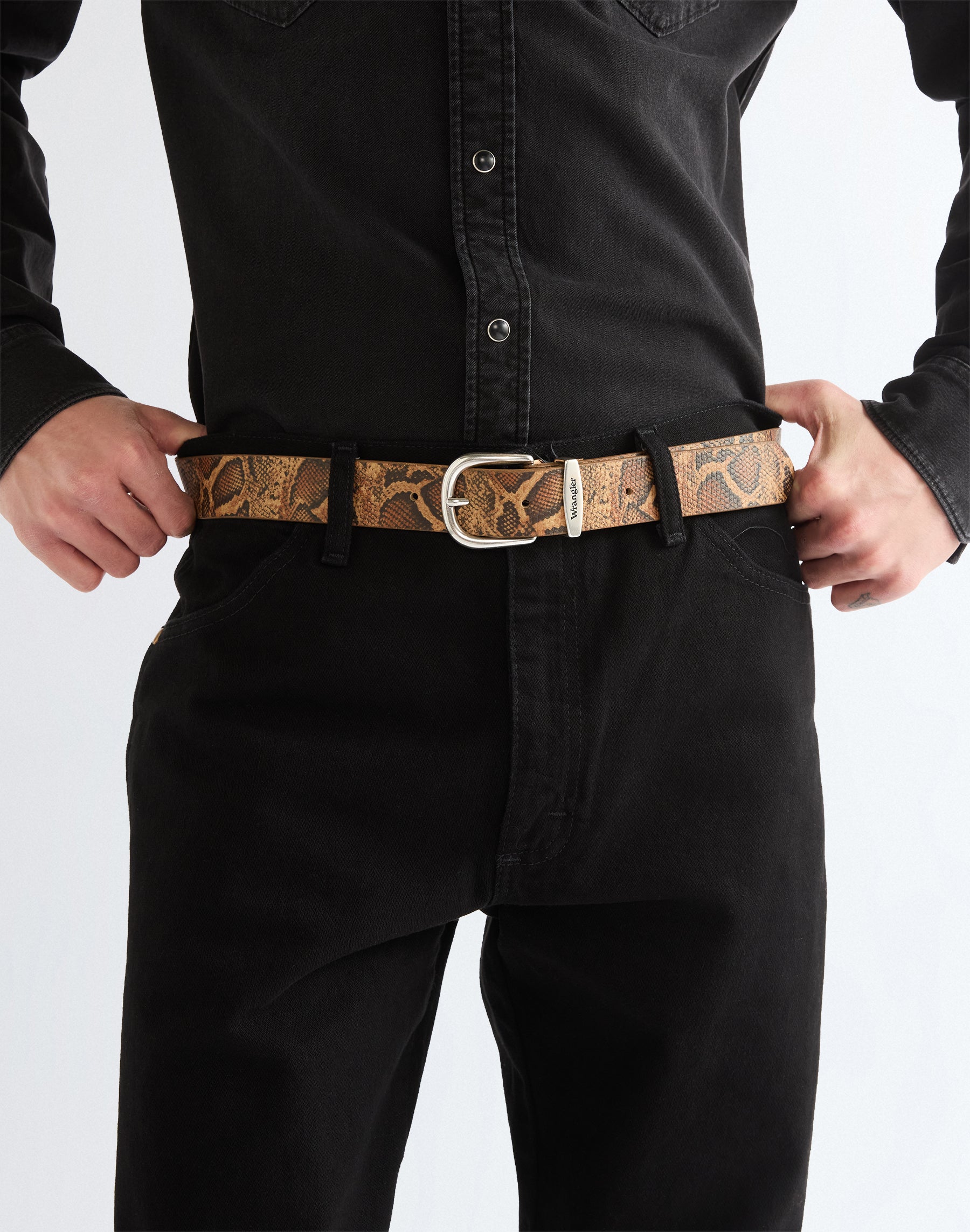 Gürtel Snake in Brown Gürtel Wrangler