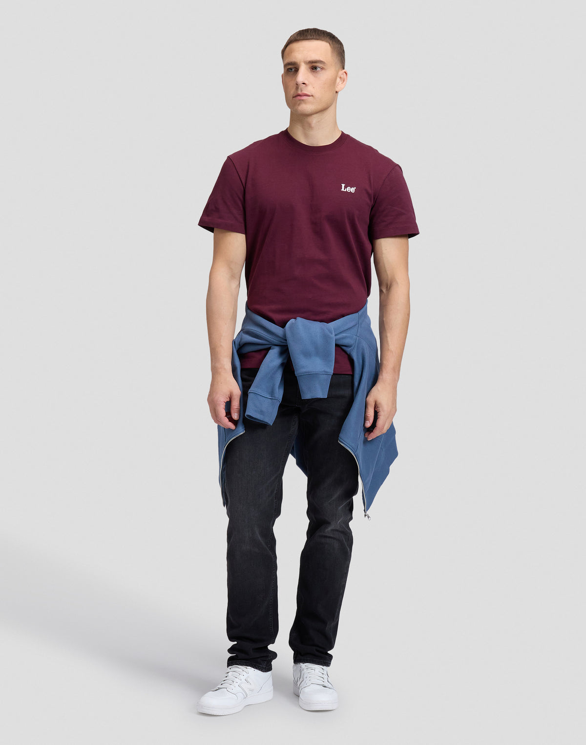 T-Shirt Small Logo in Fig T-Shirts Lee