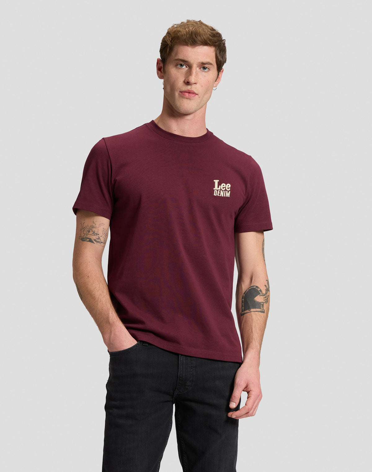 T-Shirt Lee Denim in Fig T-Shirts Lee