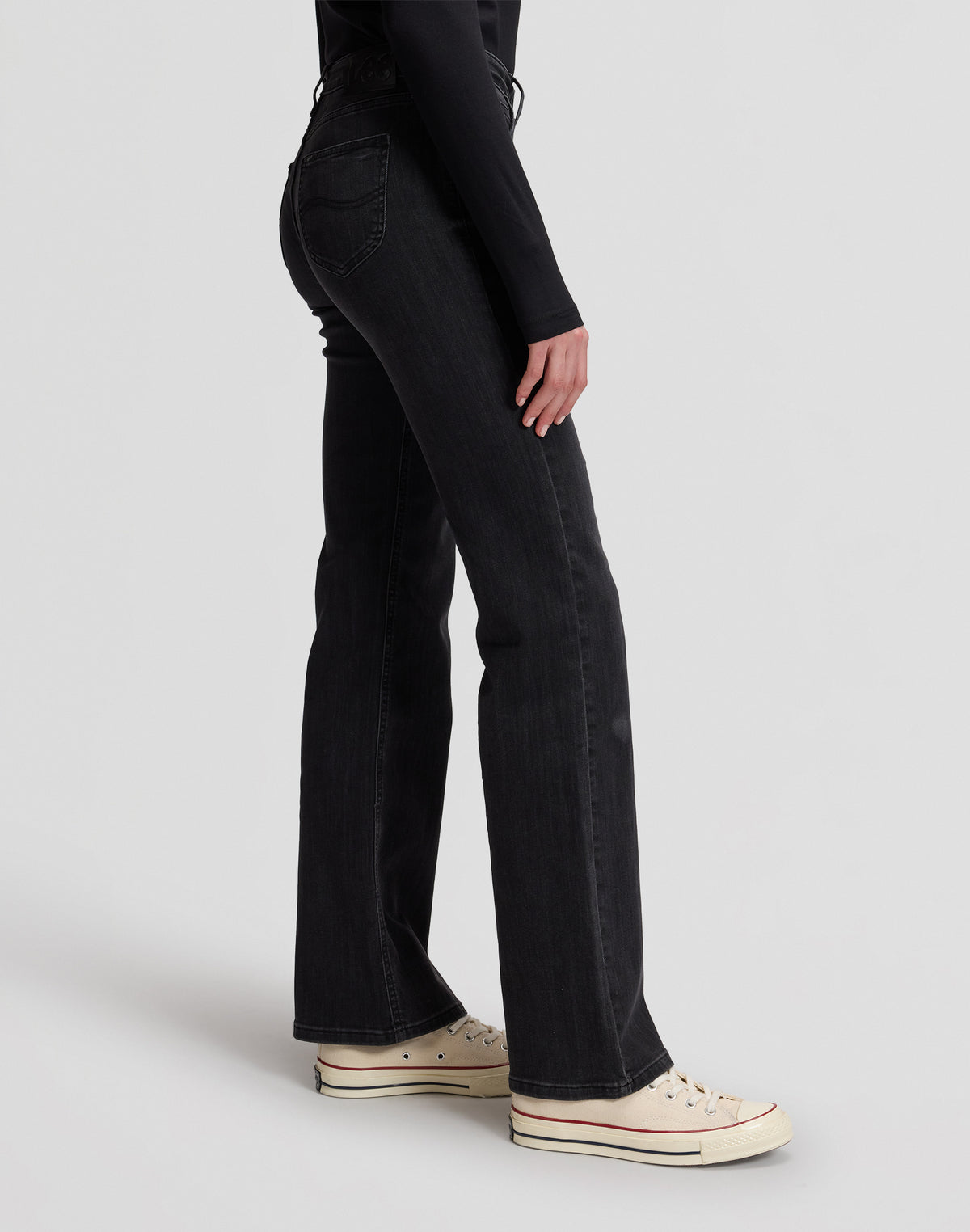 Jeans Lana in True To Black Jeans Lee