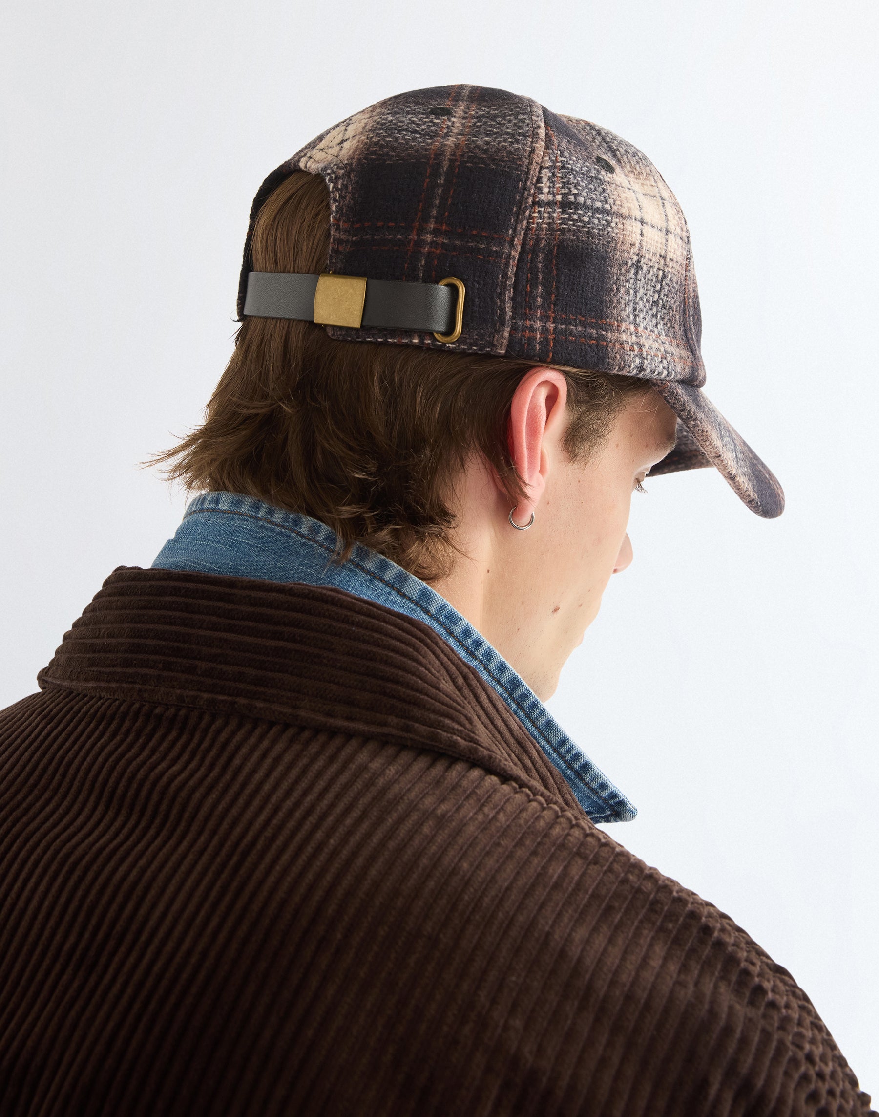 Cap Rope Logo in Chocolate Torte Caps Wrangler