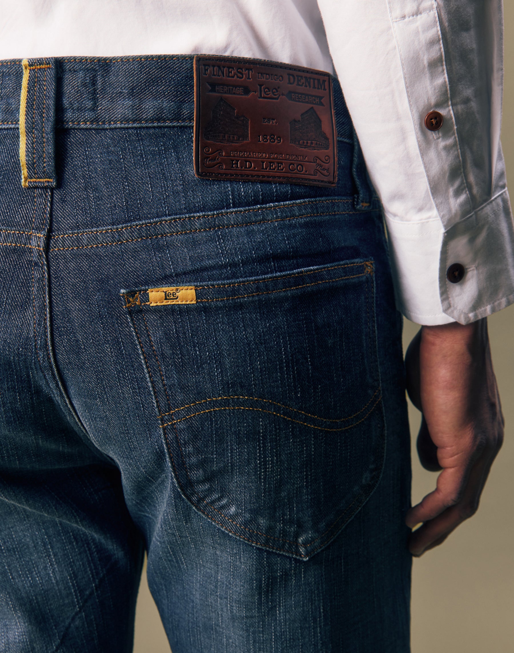 Jeans Regular Straight in Golden Age Jeans Lee