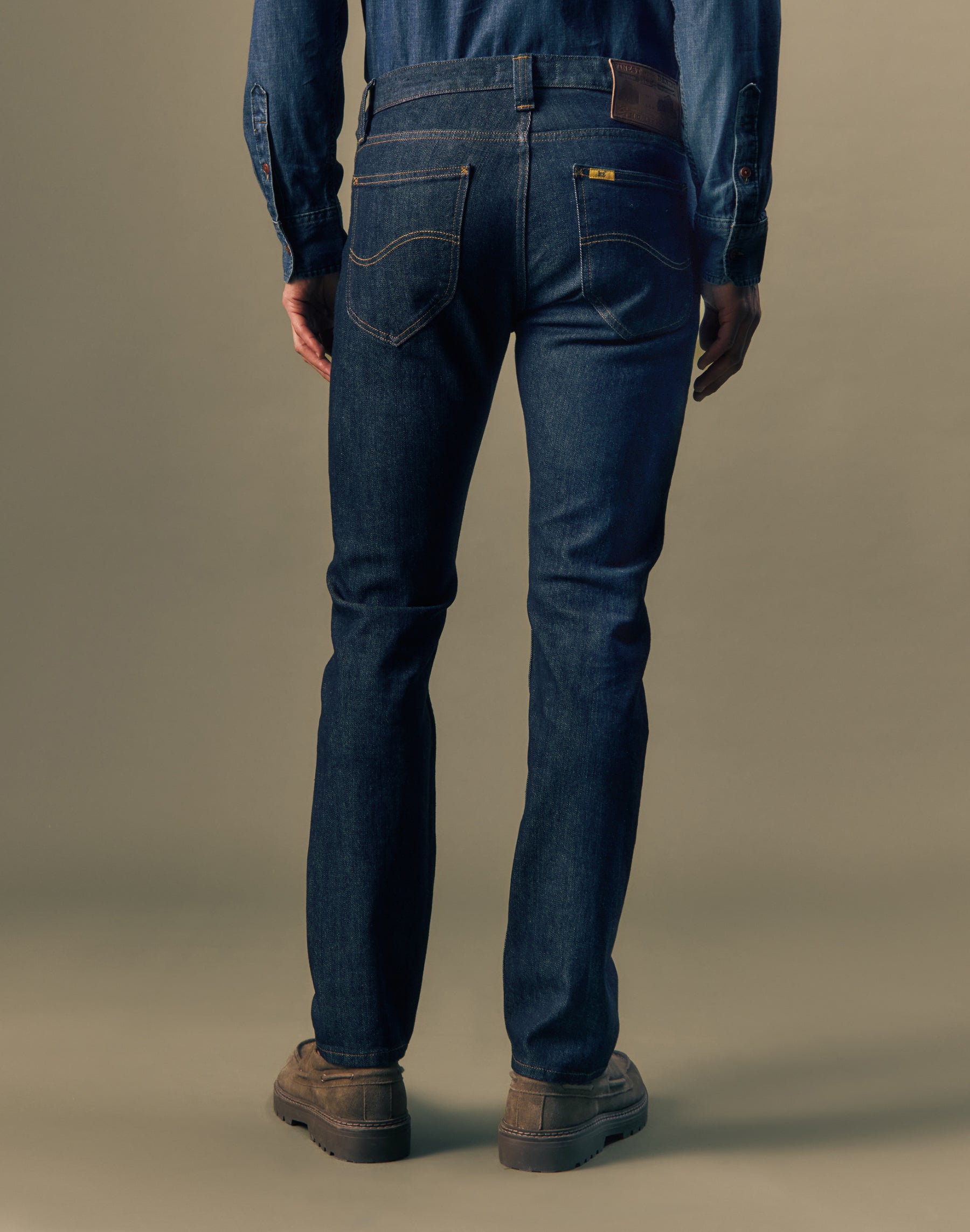 Jeans Slim Straight in Pure Gold Jeans Lee