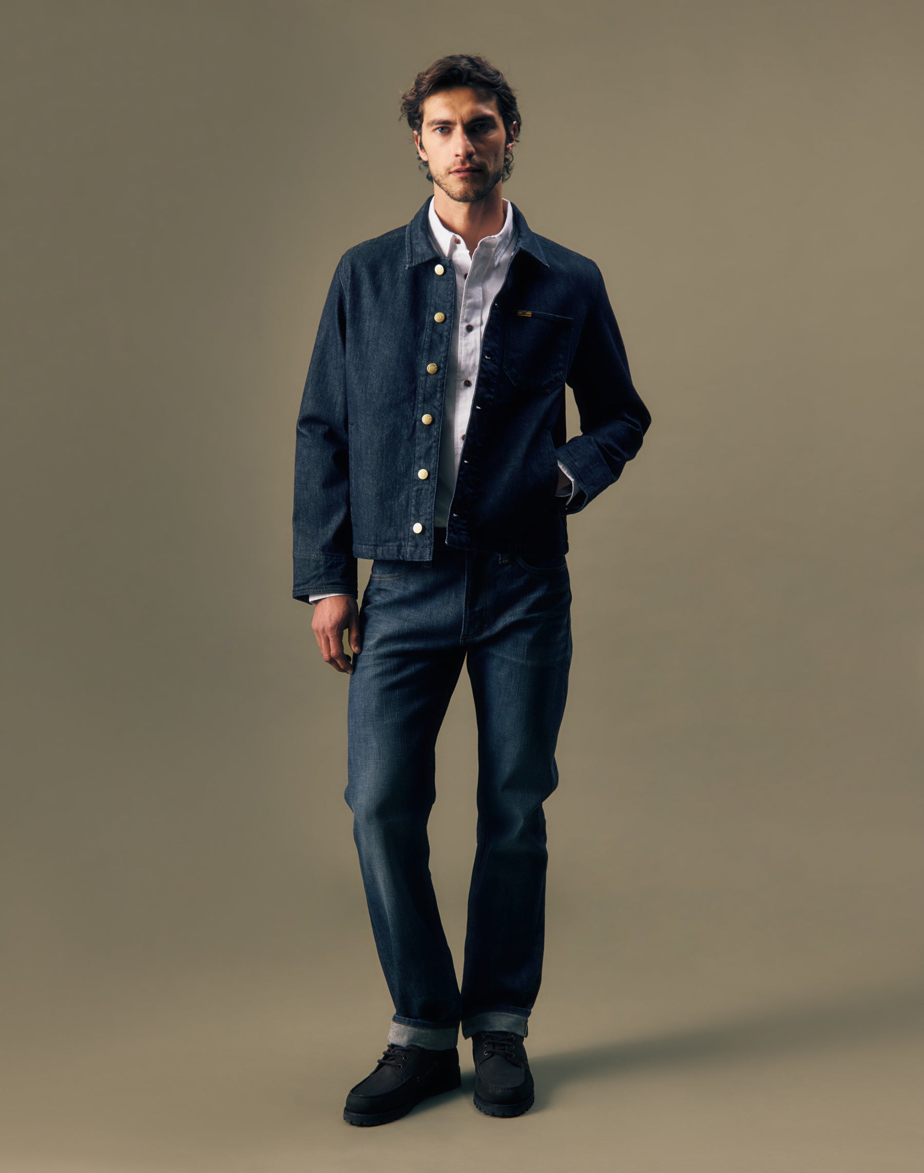 Jeansjacke Denim in Pure Gold Jacken Lee