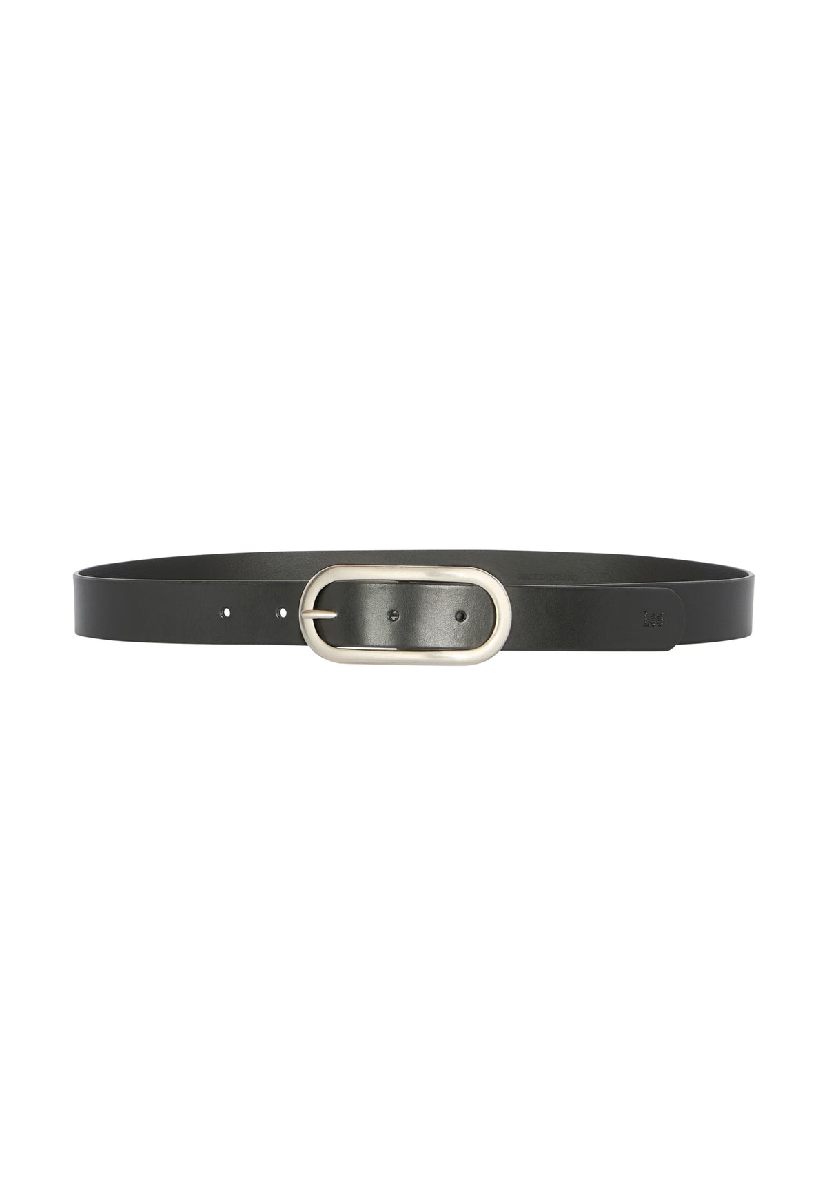 Gürtel Oval Buckle in Black Gürtel Lee