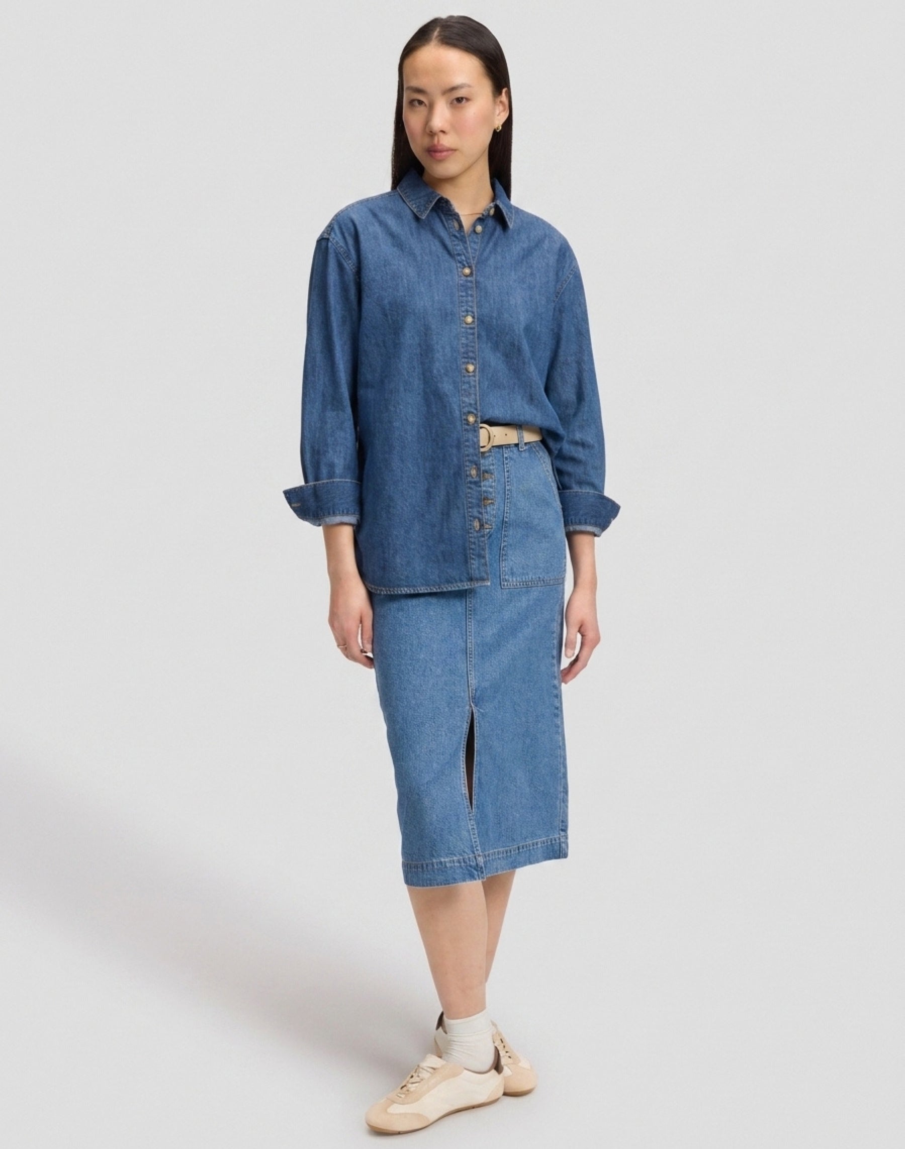 Hemd Classic in Brash Blue