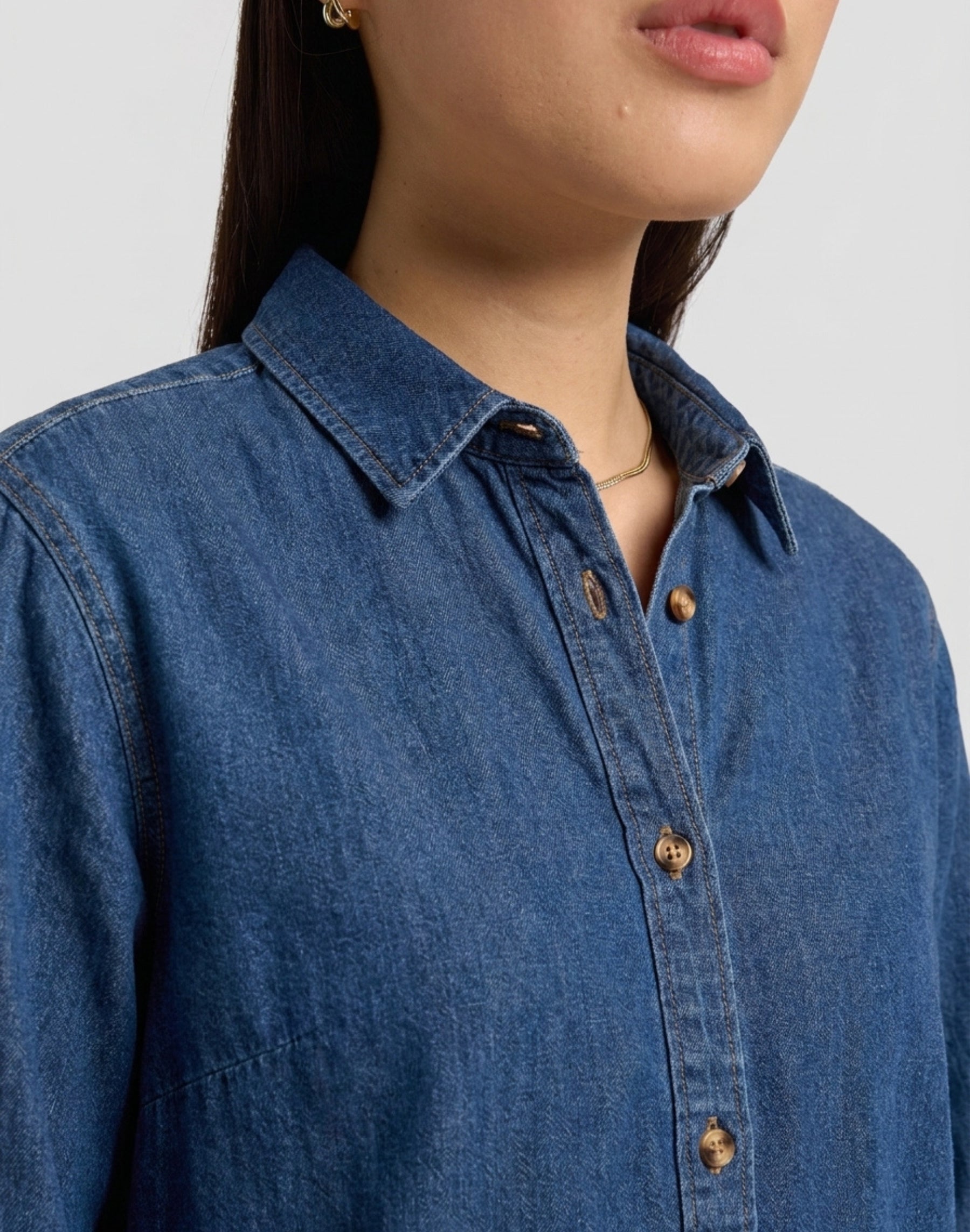 Hemd Classic in Brash Blue