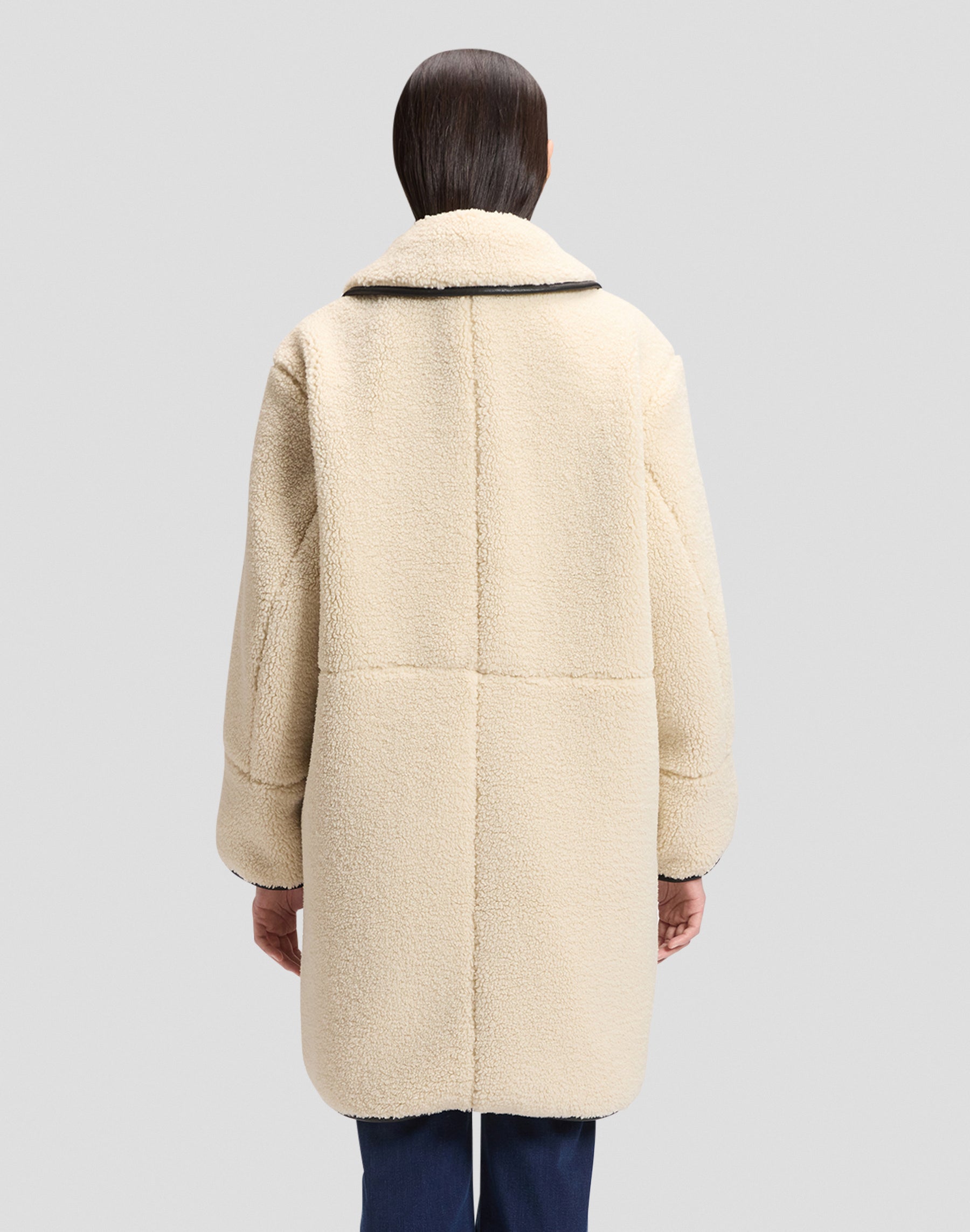 Wintermantel Teddy Coat in Warm Ecru Jacken Lee