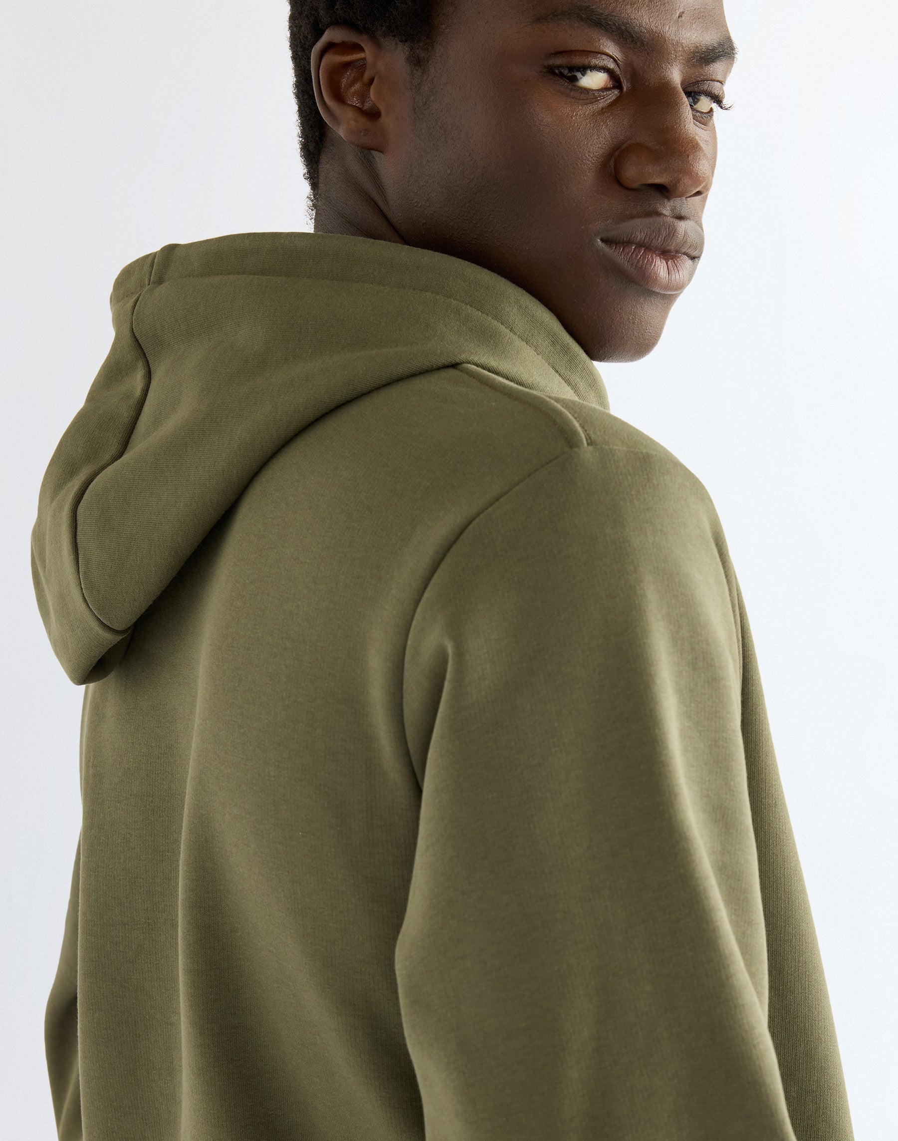 Kapuzenpullover Americana in Olive Night Kapuzenpullover Wrangler