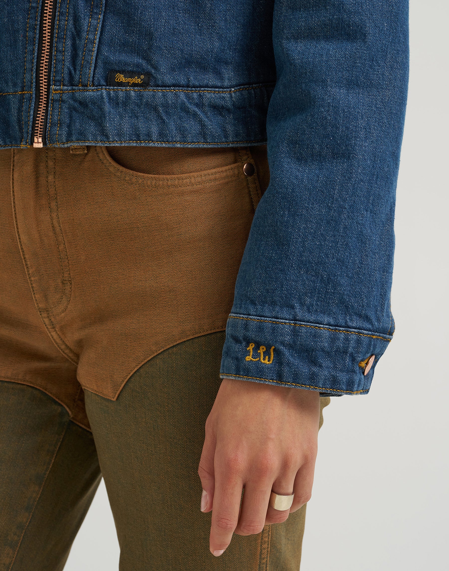 Jeansjacke Moto in Denim Jacken Wrangler