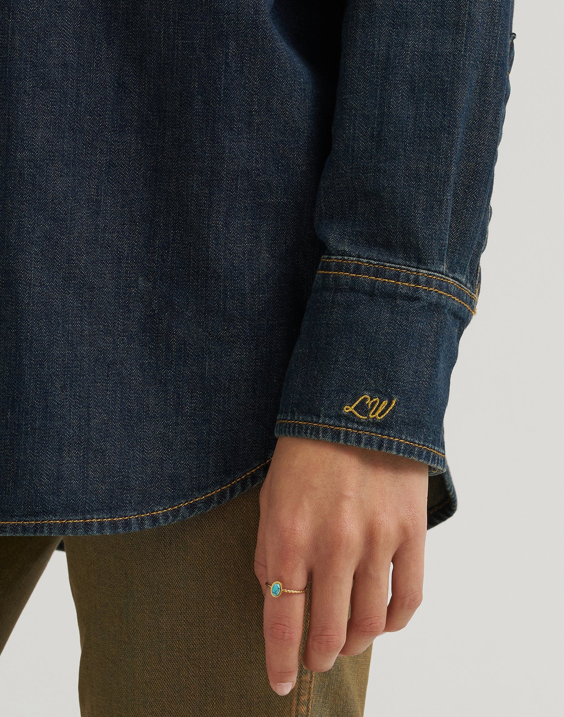 Jeanshemd Boyfriend in Sandrider Hemden Wrangler