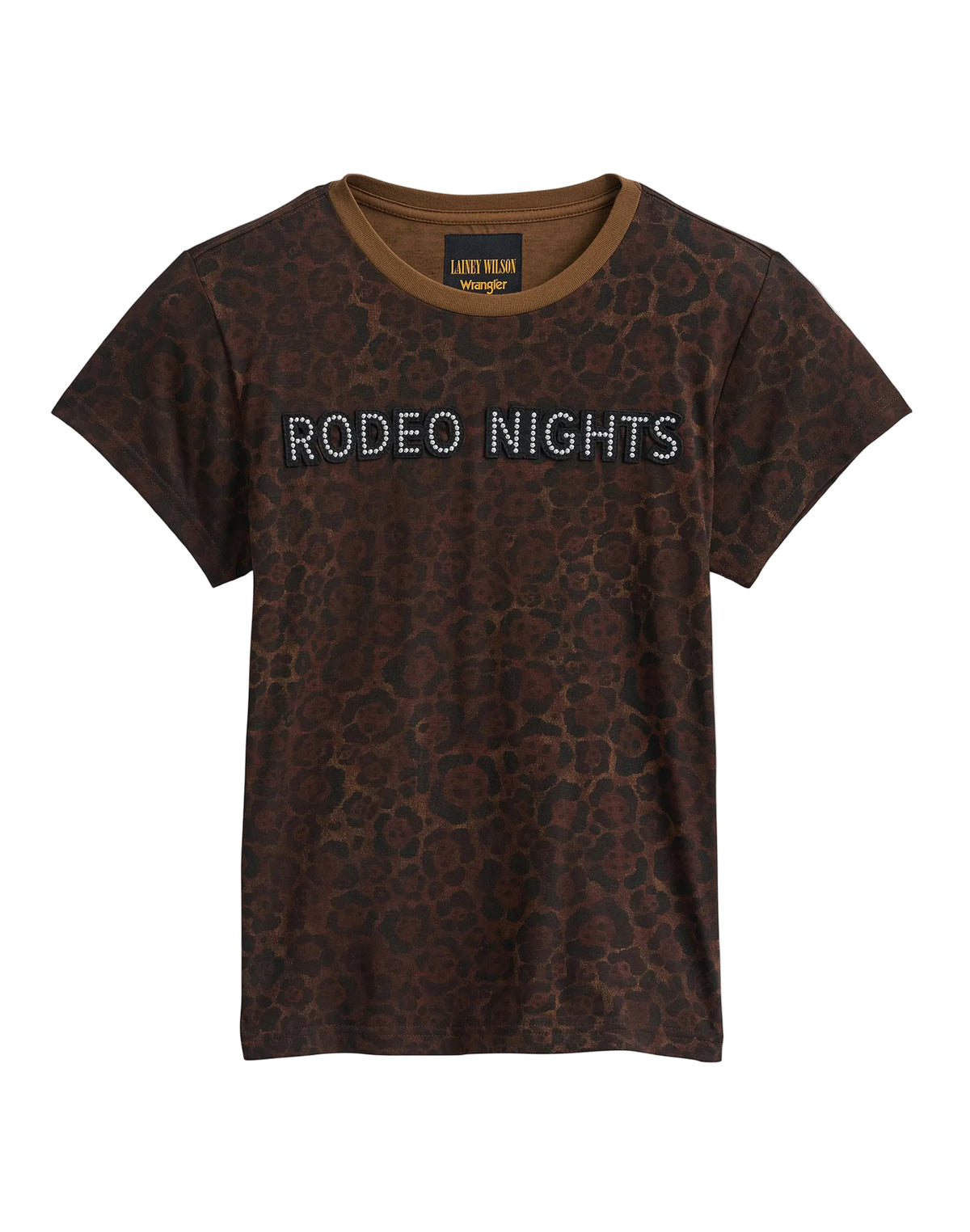 T-Shirt Rodeo Nights in Leopard Print T-Shirts Wrangler