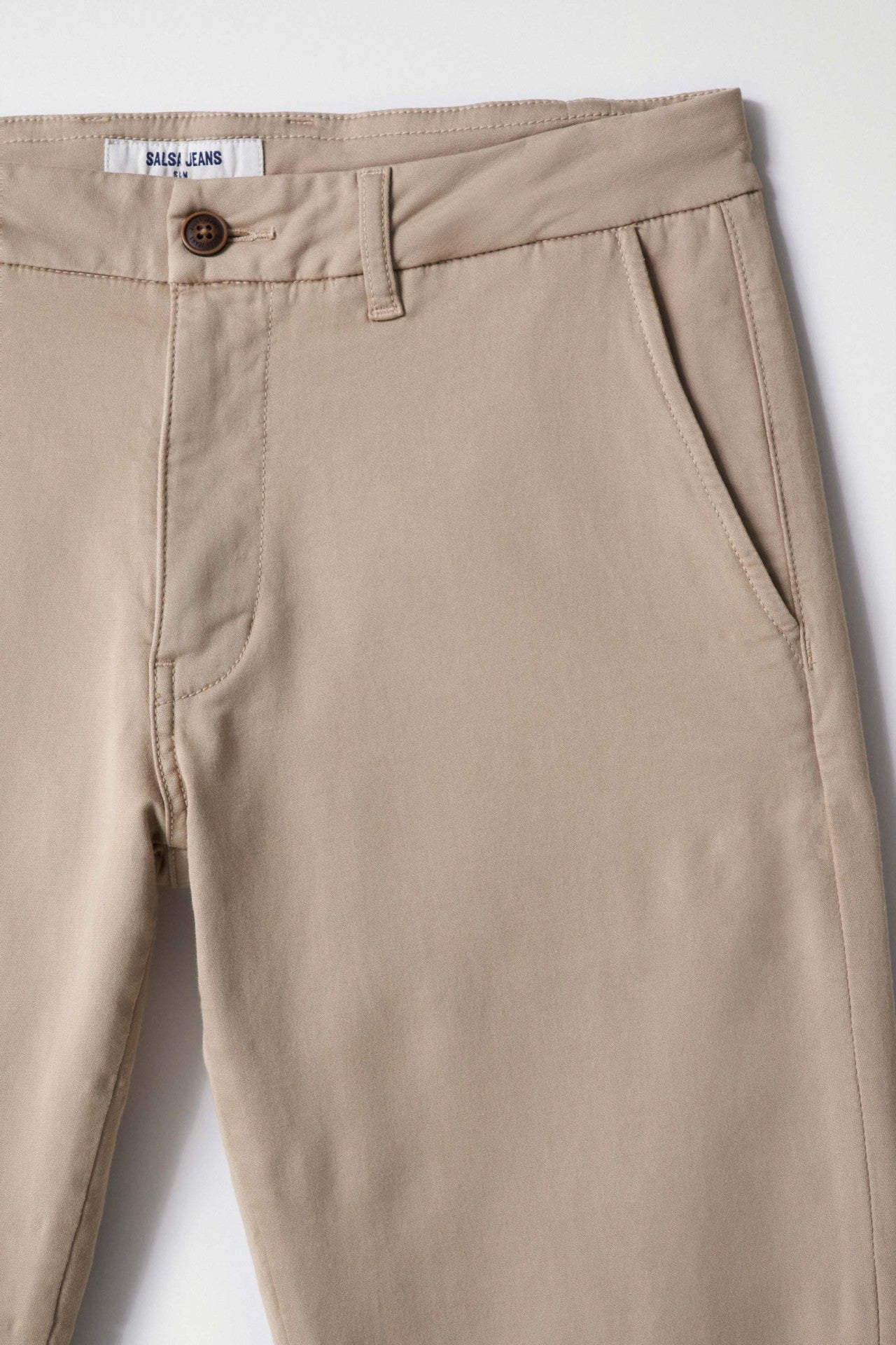 Chino Joggers S-Activ in Medium Beige Hosen Salsa Jeans