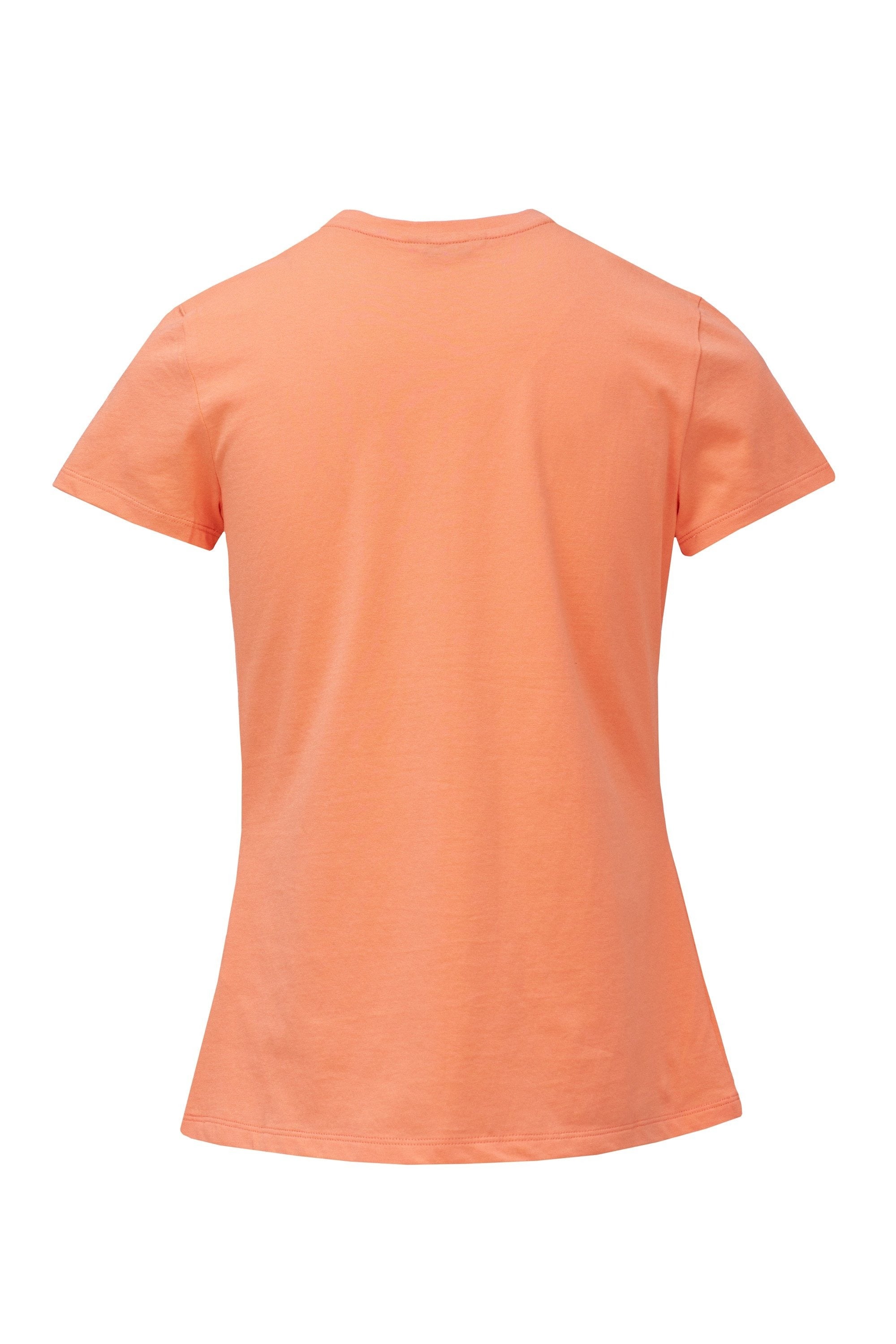 Institutional Beaded Branding T-Shirt in Light Orange