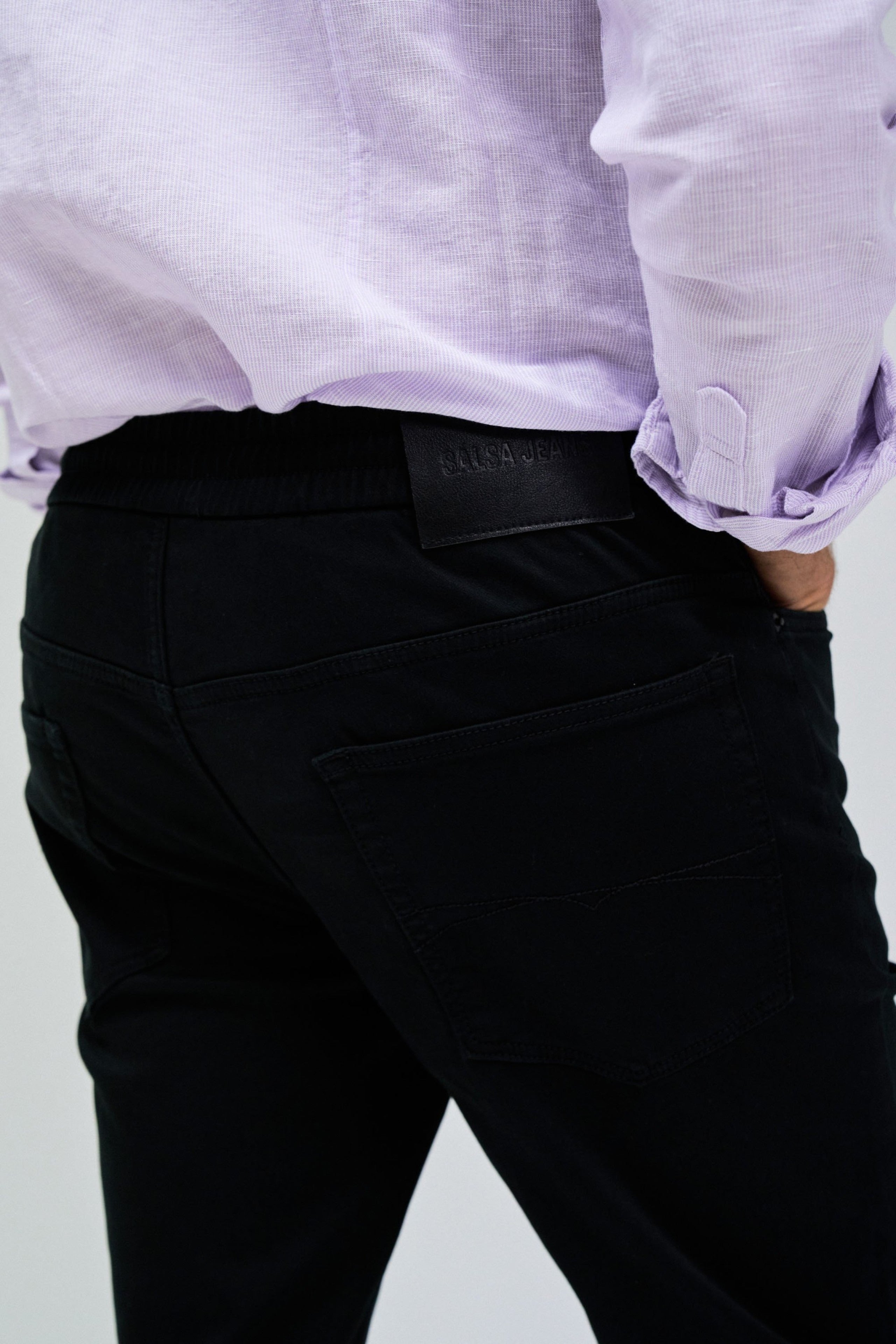 Regular Jogger S-Activ Colors in Black Hosen Salsa Jeans