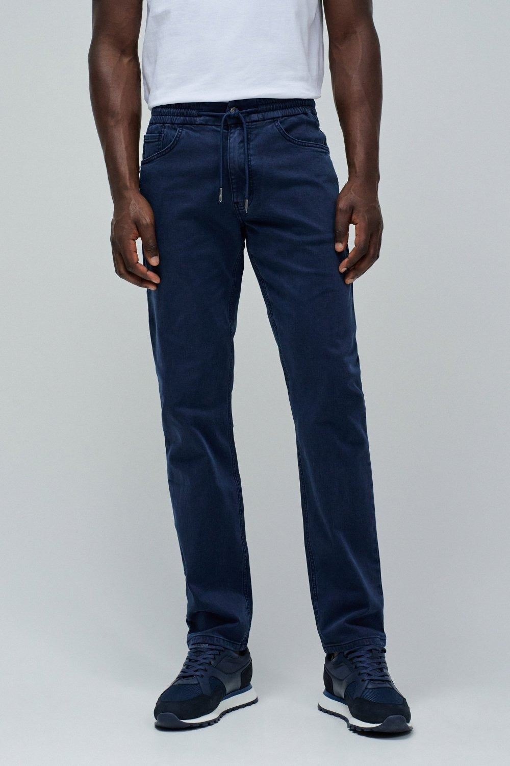 Regular Jogger S-Activ Colors in Dark Blue Hosen Salsa Jeans
