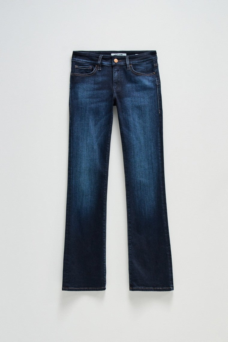 Wonder Bootcut Dark Wash in Medium Wash Jeans Salsa Jeans   