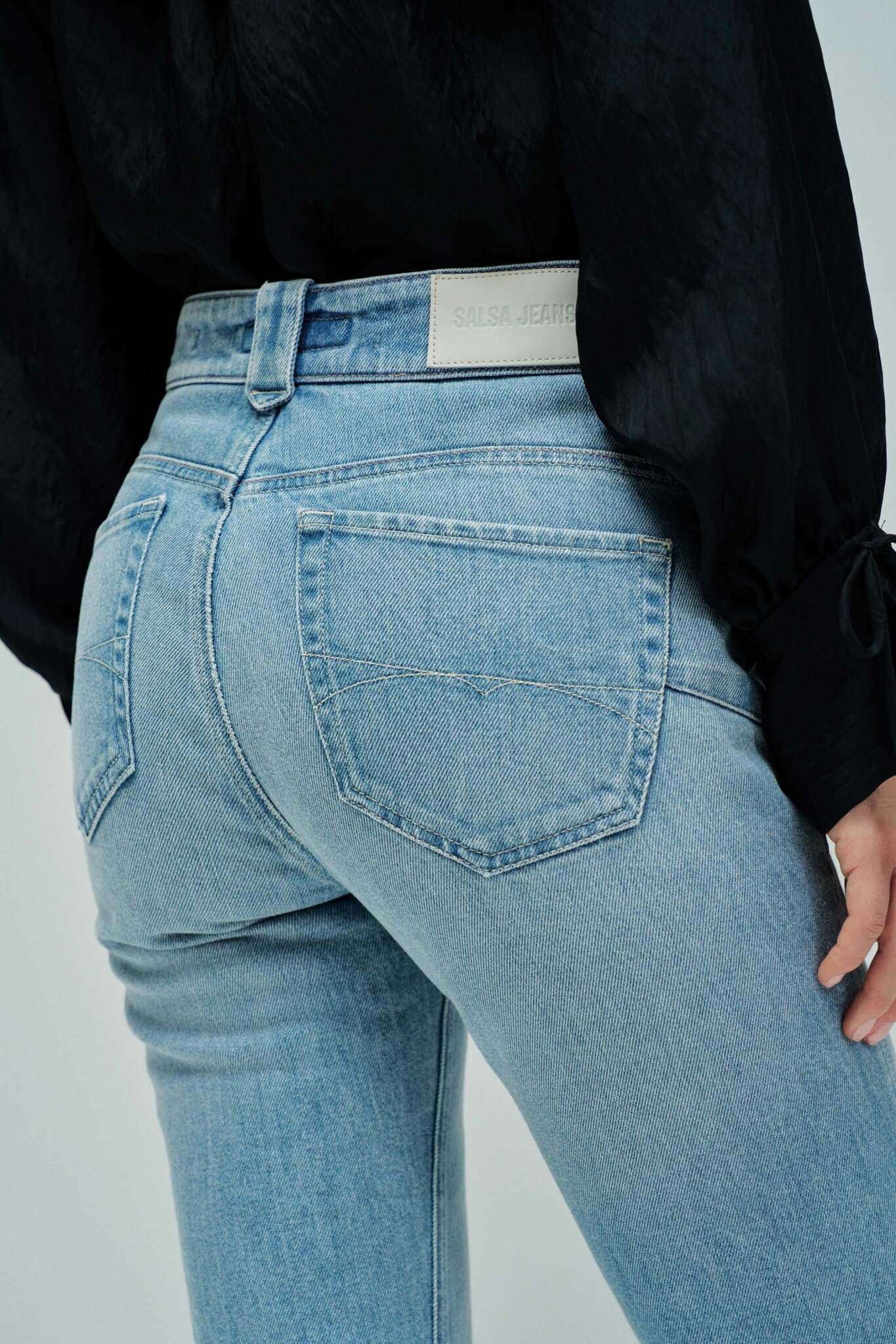 Faith Vintage Wash in Medium Light Jeans Salsa Jeans