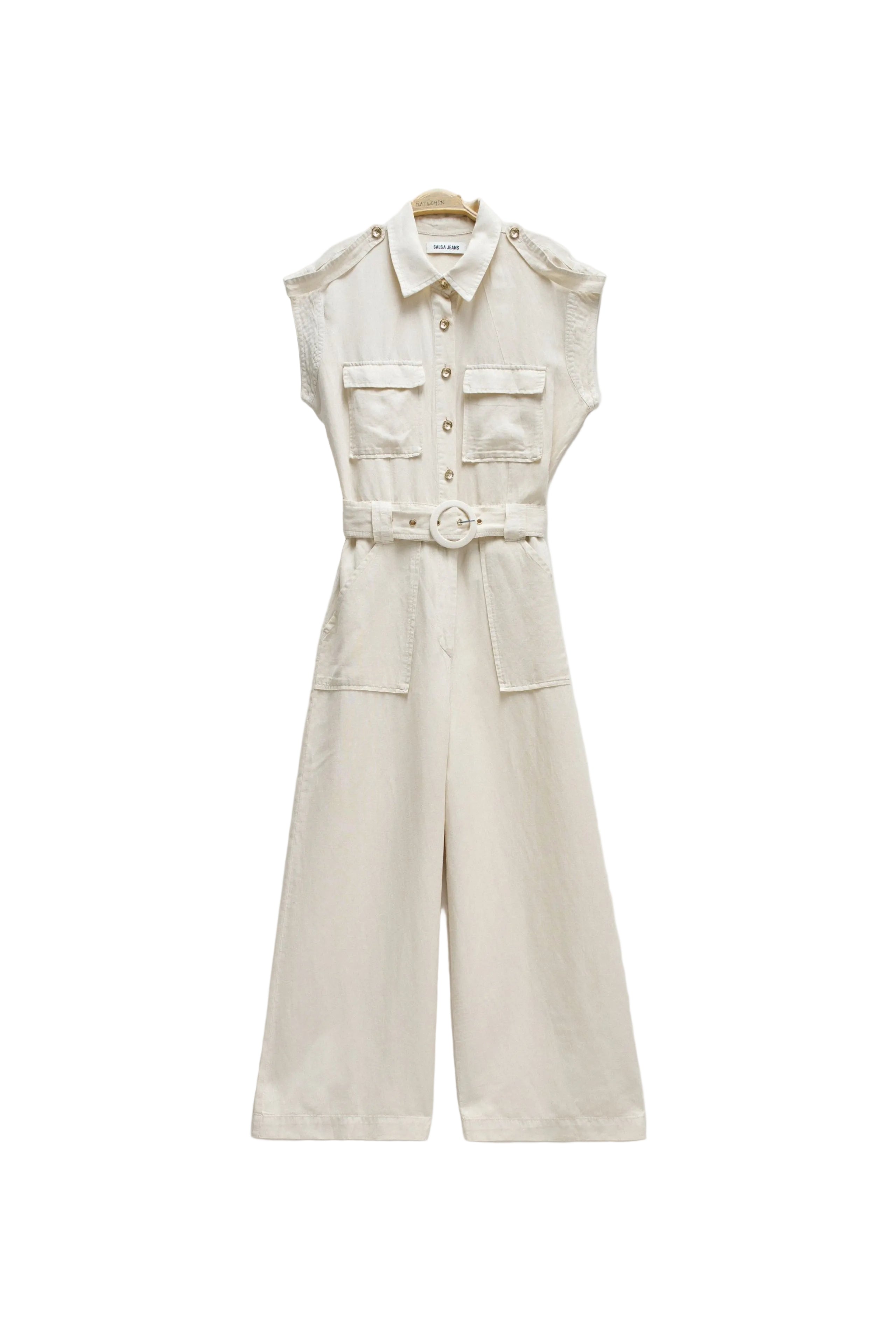 Overall Lightdenim in Medium Beige V2 Overall Salsa Jeans