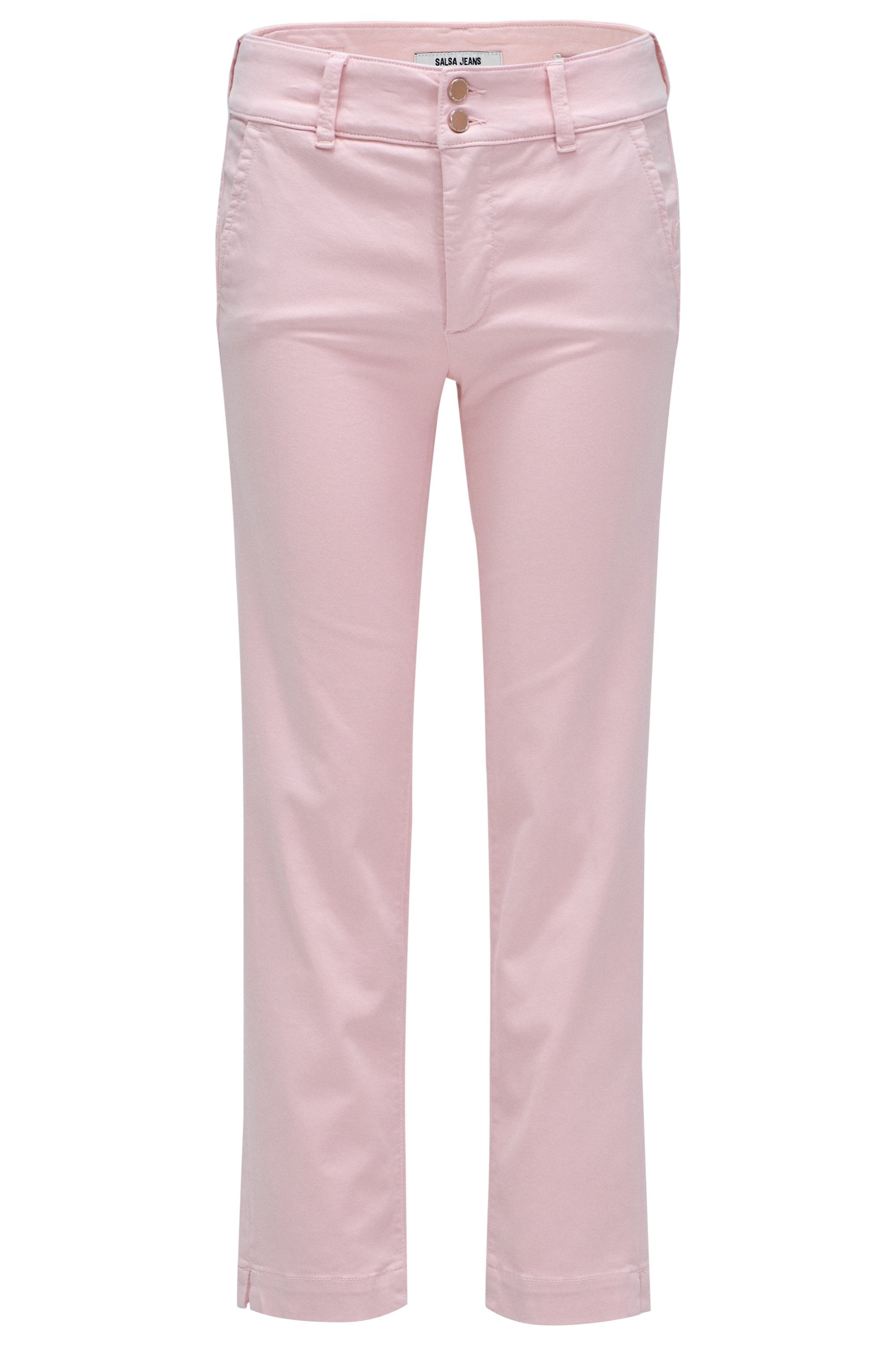 Secret Chino in Medium Pink V1 Hosen Salsa Jeans