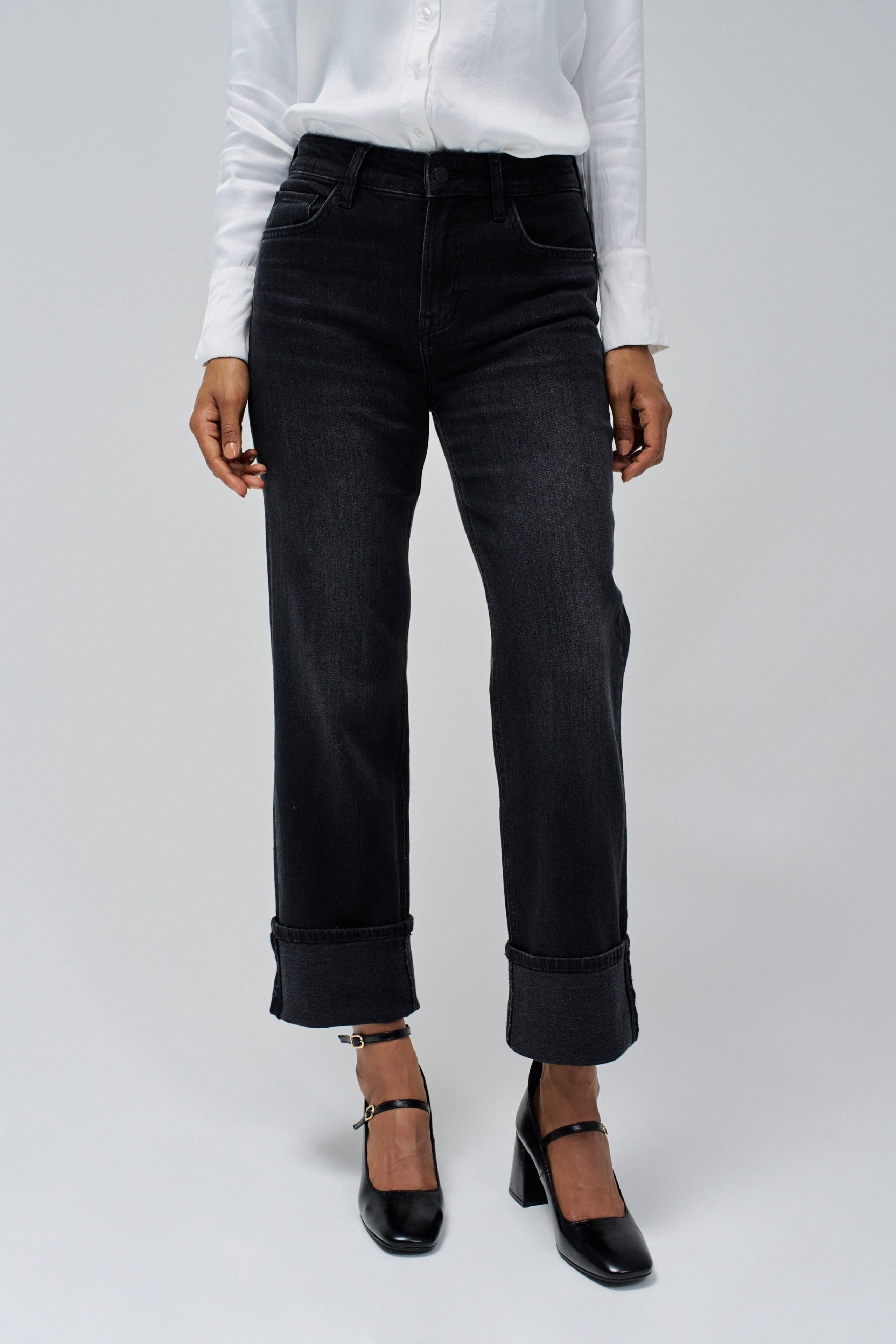 True Straight in Black Jeans Salsa Jeans