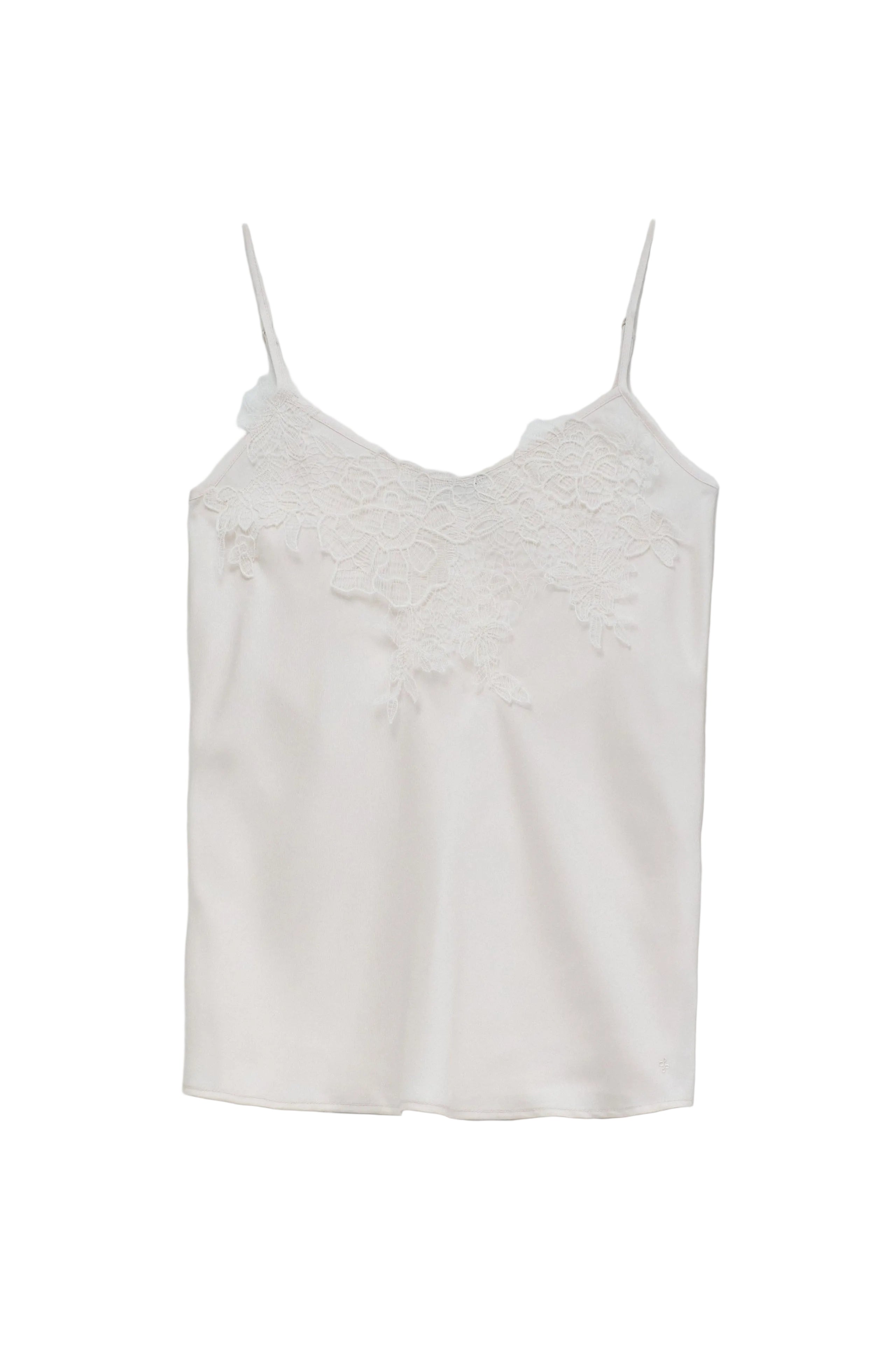 Lace Top in Light Beige T-Shirts Salsa Jeans