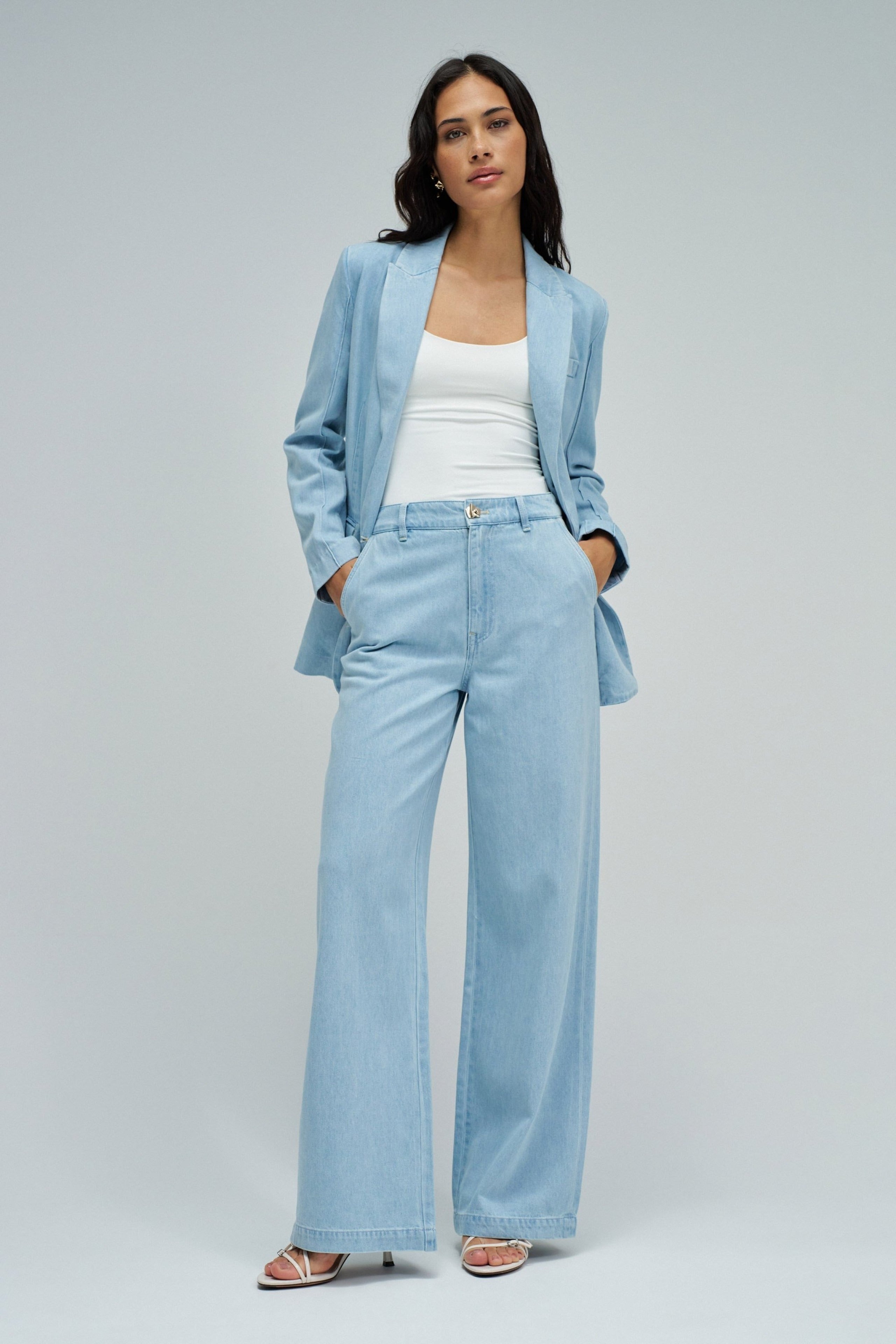 Chino Wide in Medium Light Hosen Salsa Jeans